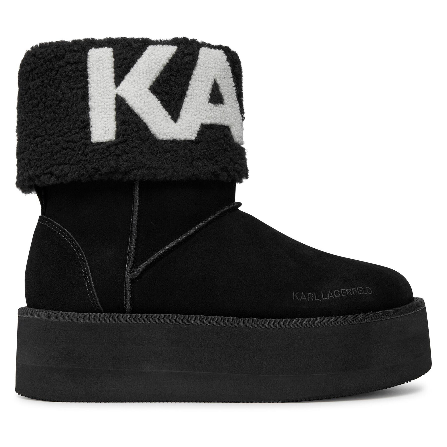 KARL LAGERFELD Боти KL48552 Черен - Pepit.bg