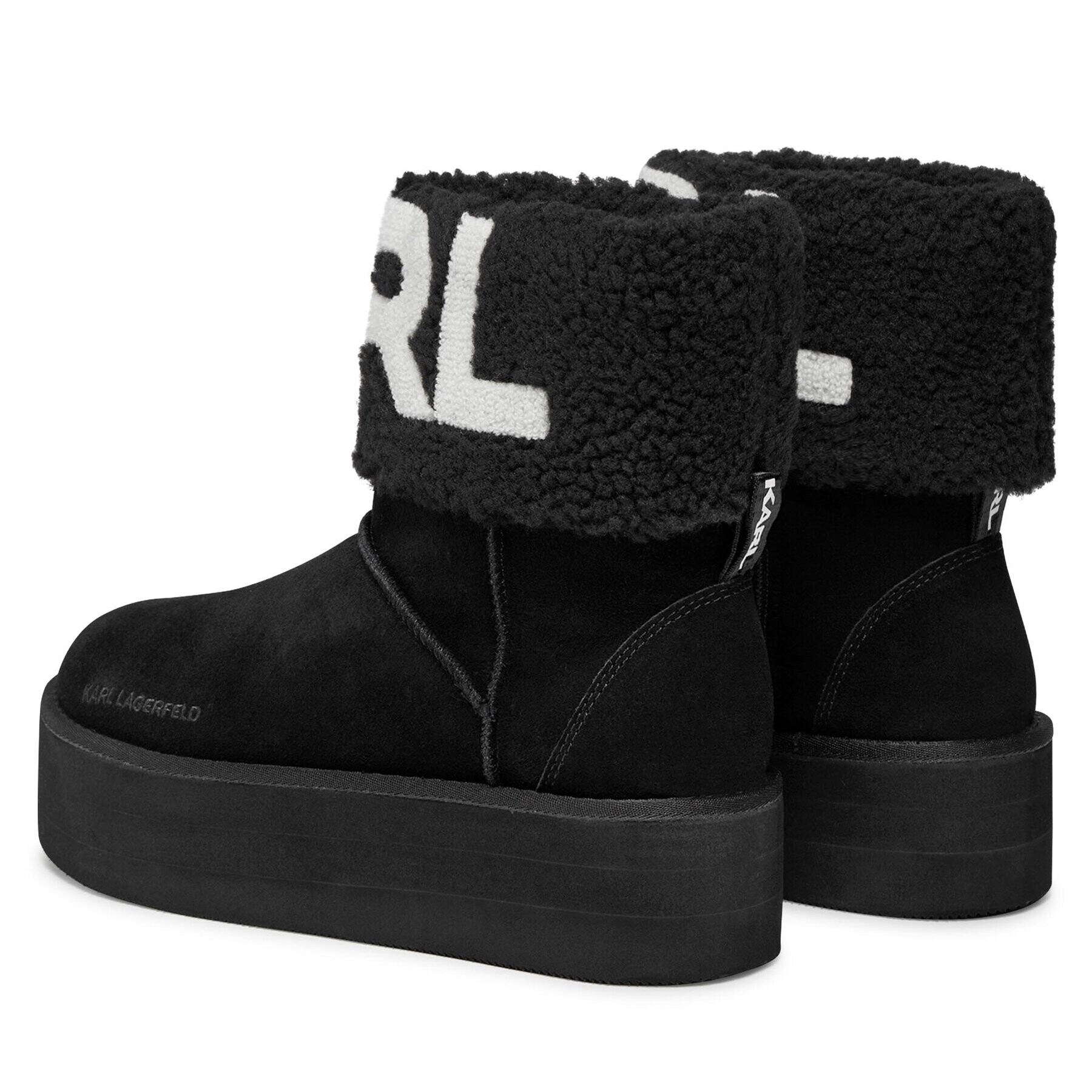 KARL LAGERFELD Боти KL48552 Черен - Pepit.bg