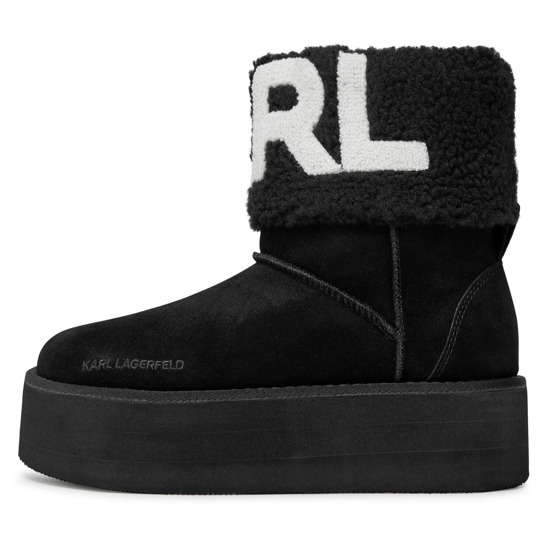 KARL LAGERFELD Боти KL48552 Черен - Pepit.bg