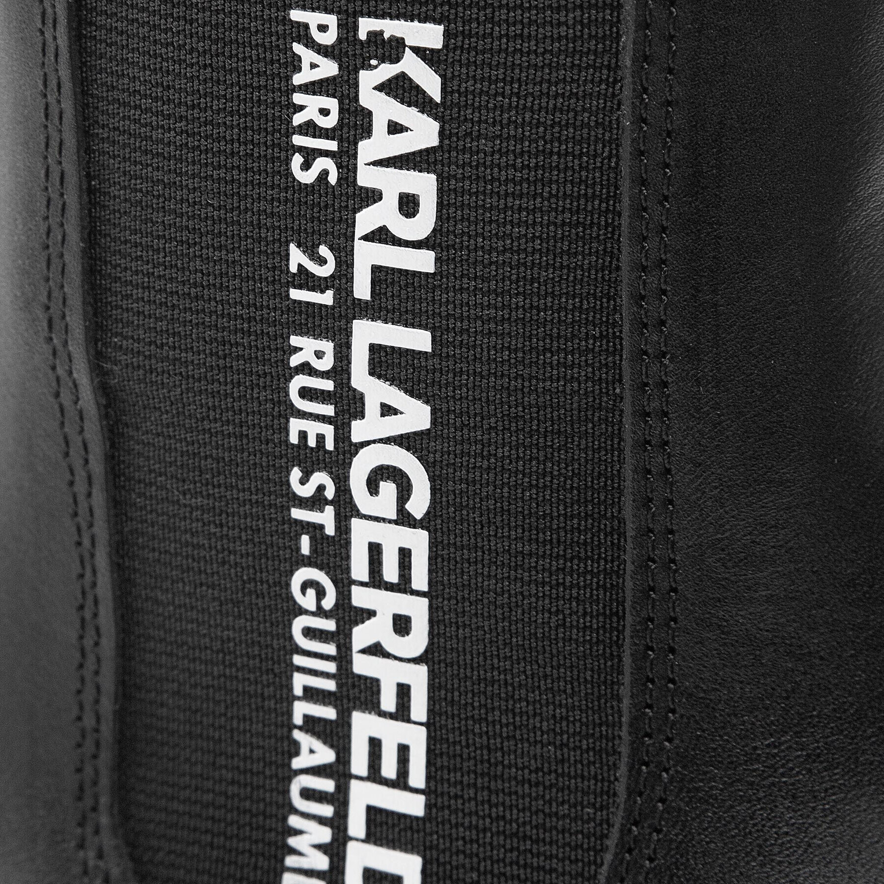KARL LAGERFELD Боти тип челси KL42944 Черен - Pepit.bg