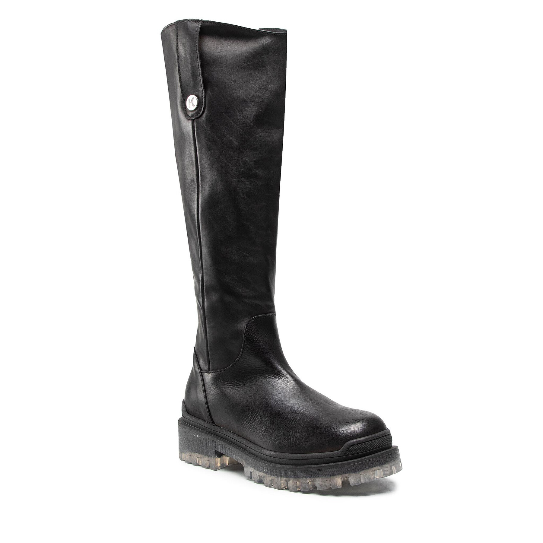 KARL LAGERFELD Ботуши KL41690 Черен - Pepit.bg