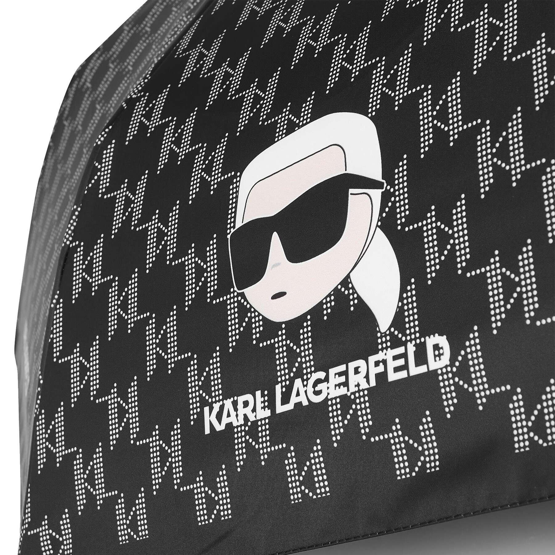 KARL LAGERFELD Чадър 240W3896 Черен - Pepit.bg