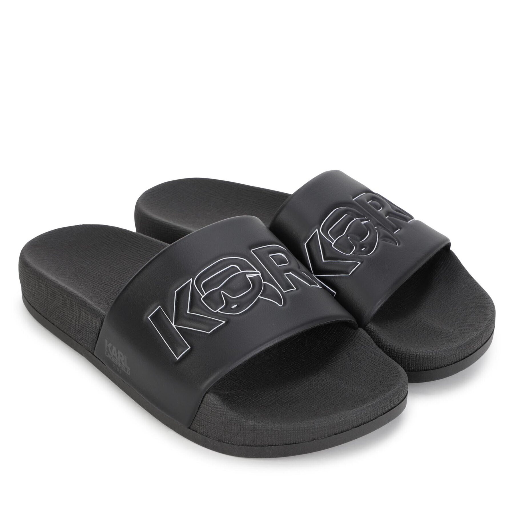 Karl Lagerfeld Kids Чехли Z29062 Черен - Pepit.bg