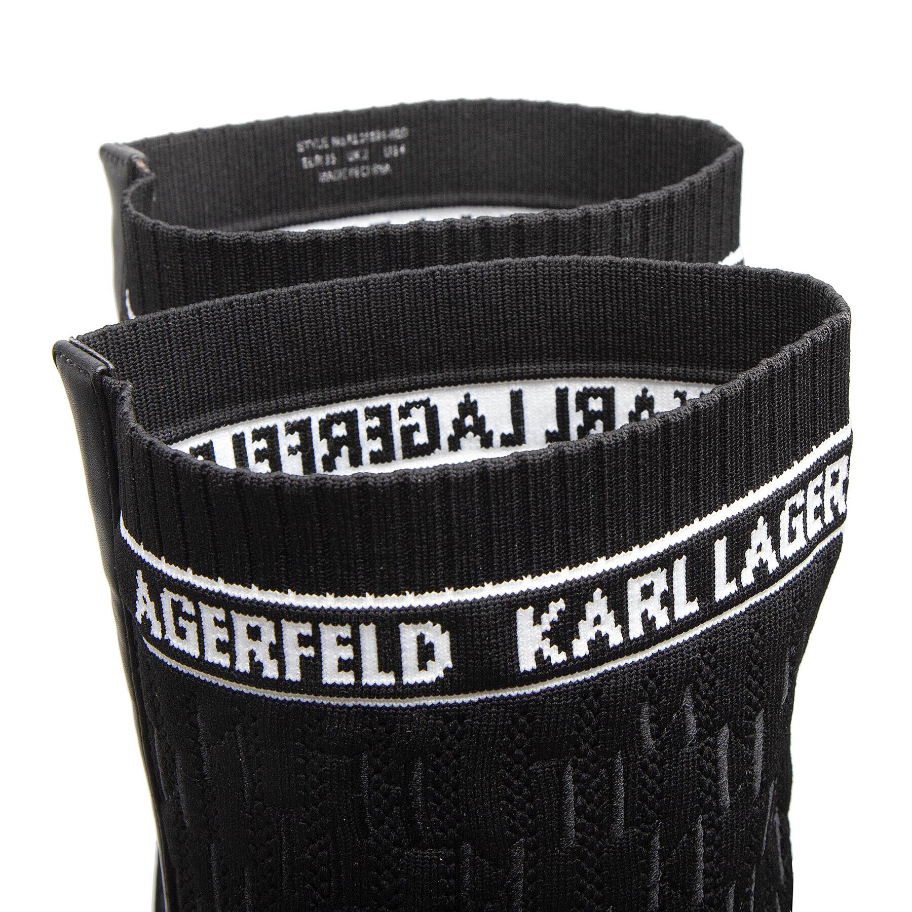 KARL LAGERFELD Чизми KL31691 Черен - Pepit.bg