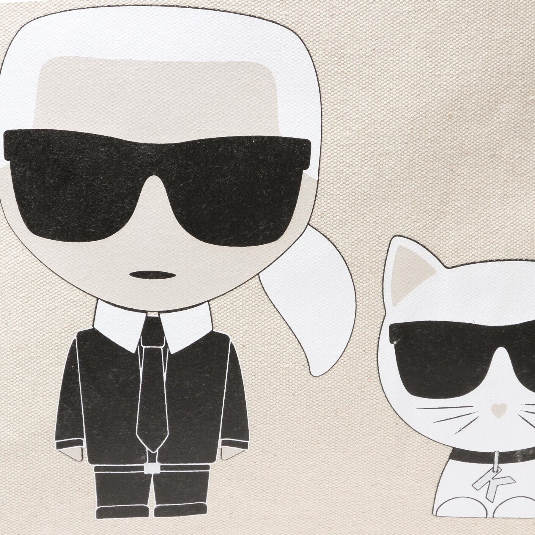 KARL LAGERFELD Дамска чанта 205W3095 Бежов - Pepit.bg