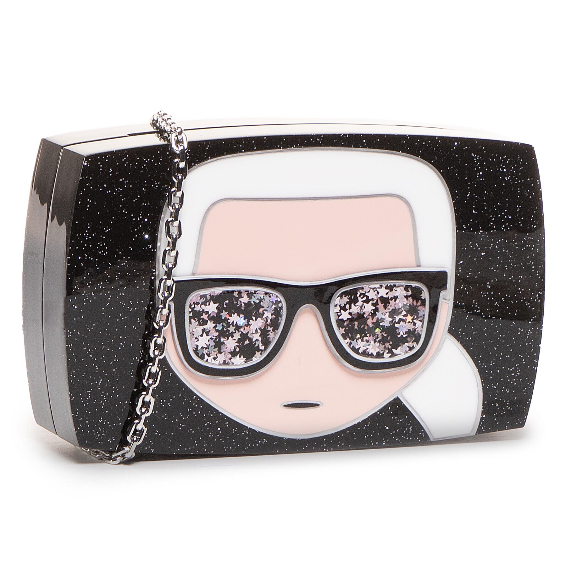 KARL LAGERFELD Дамска чанта 206W3126 Черен - Pepit.bg