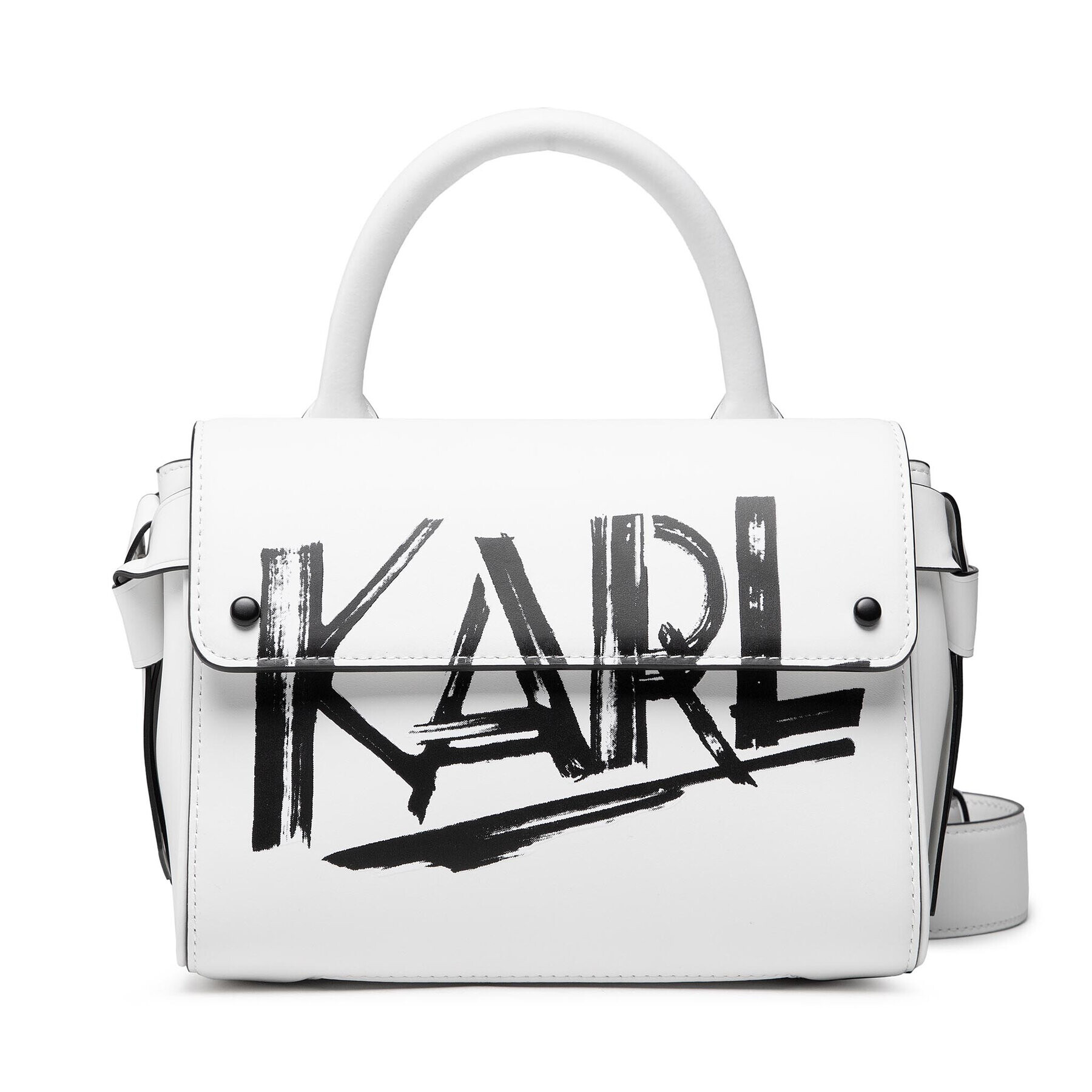 KARL LAGERFELD Дамска чанта 216W3007 Бял - Pepit.bg