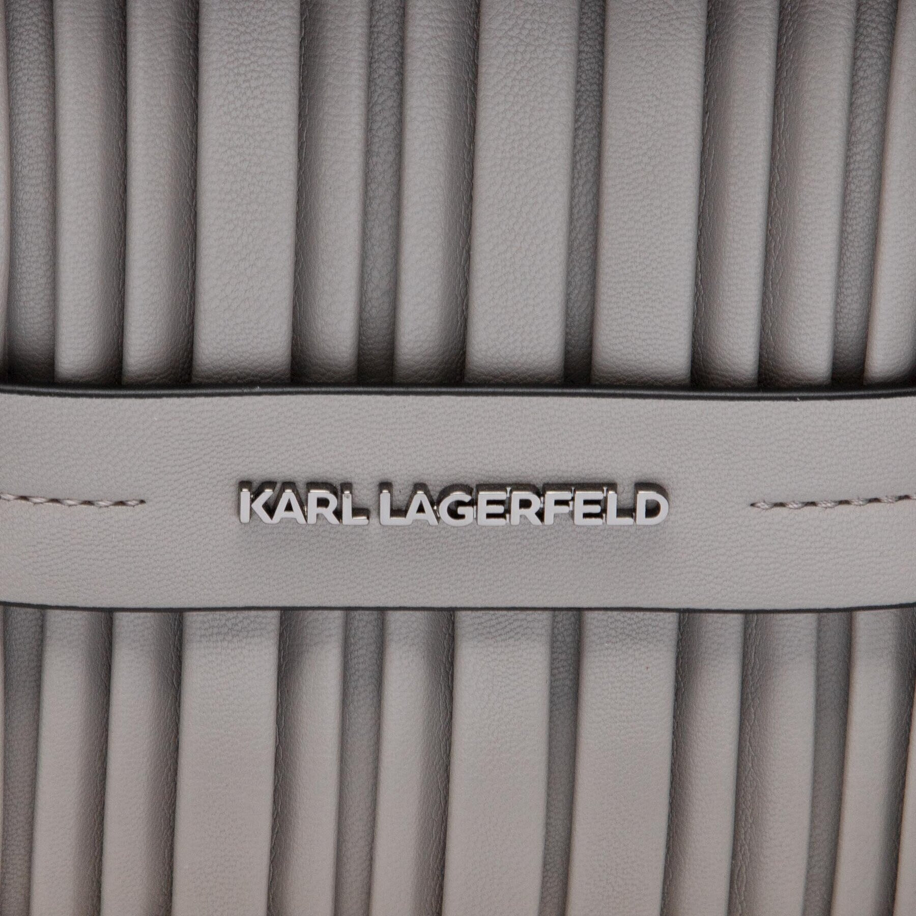 KARL LAGERFELD Дамска чанта 220W3008 Сив - Pepit.bg