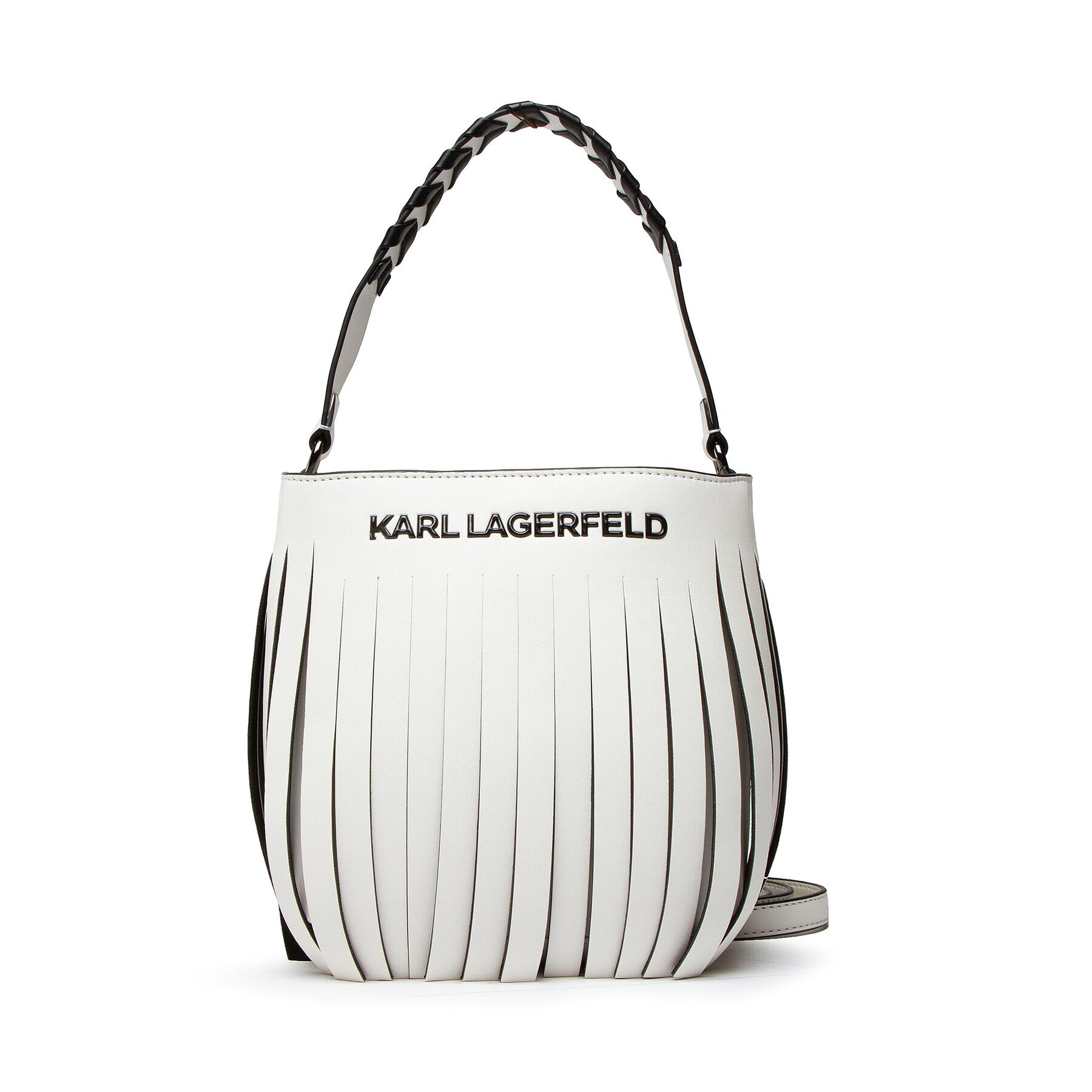 KARL LAGERFELD Дамска чанта 220W3030 Бял - Pepit.bg