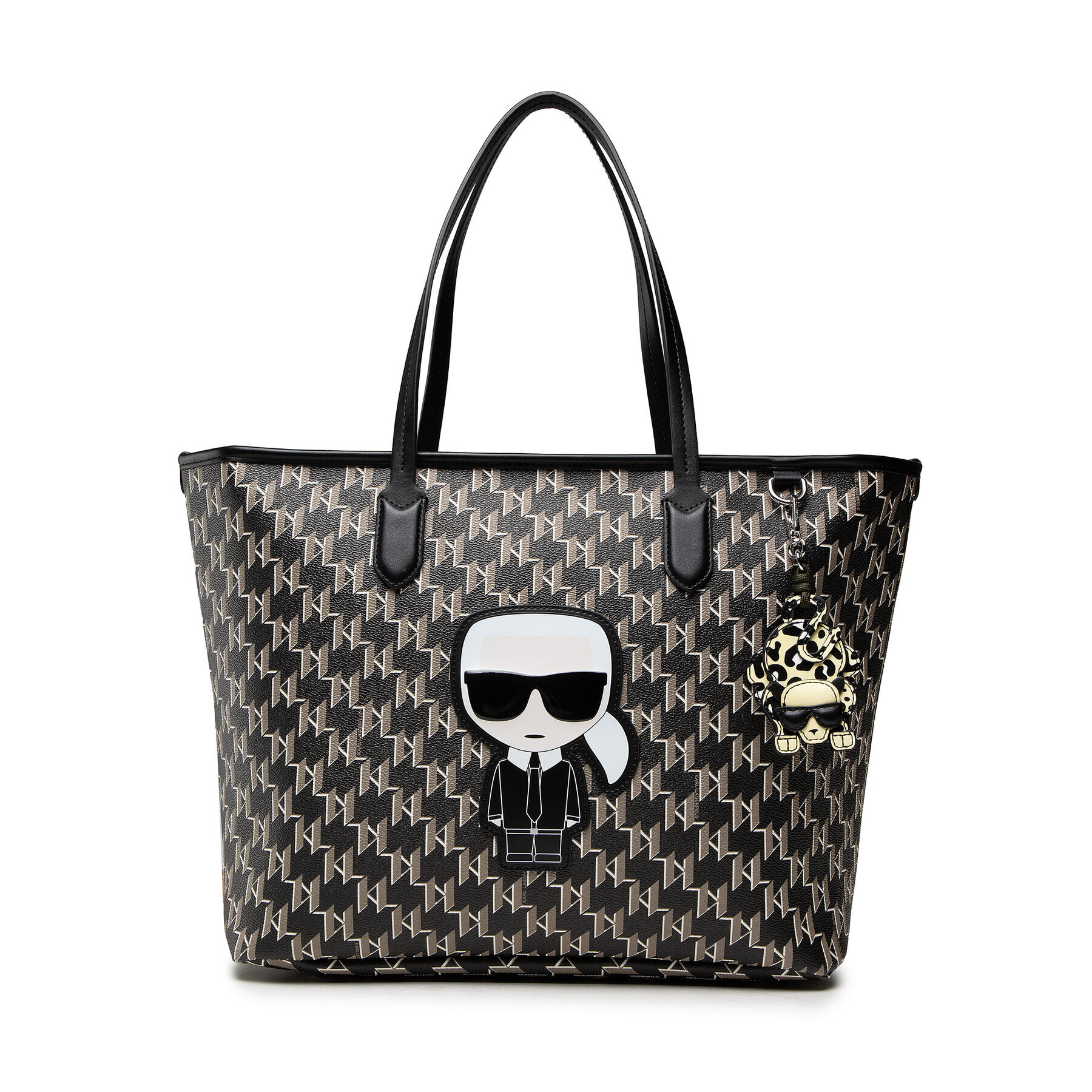 KARL LAGERFELD Дамска чанта 220W3049 Черен - Pepit.bg