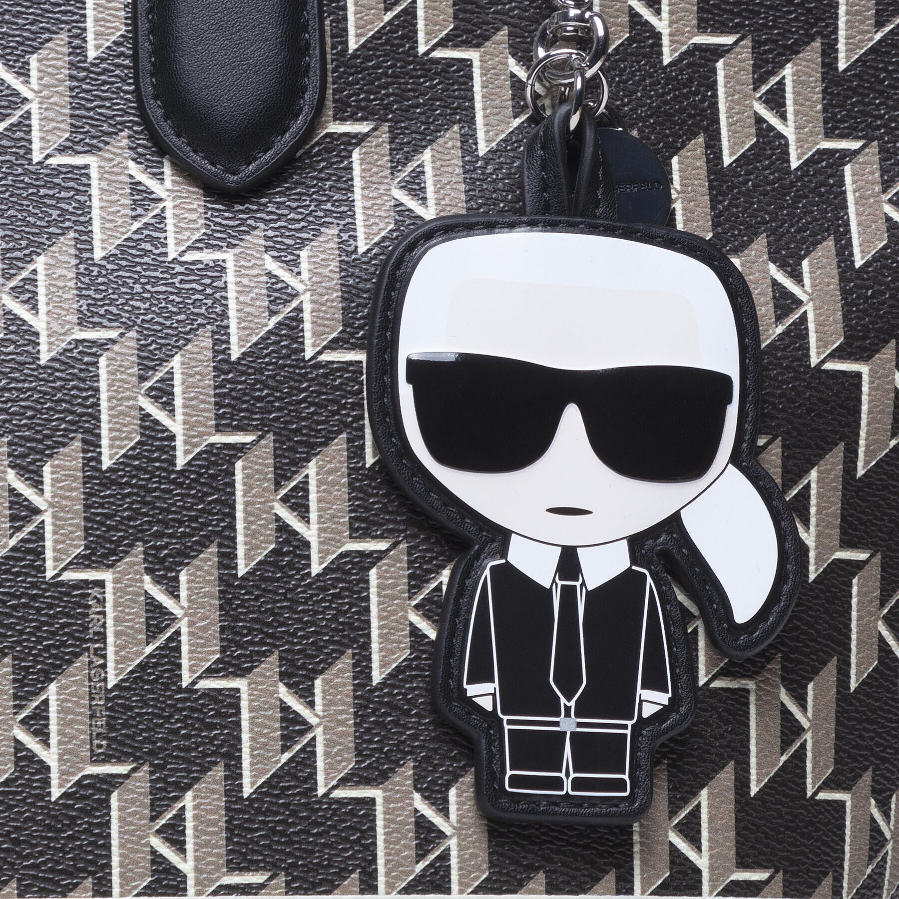 KARL LAGERFELD Дамска чанта 221W3009 Черен - Pepit.bg