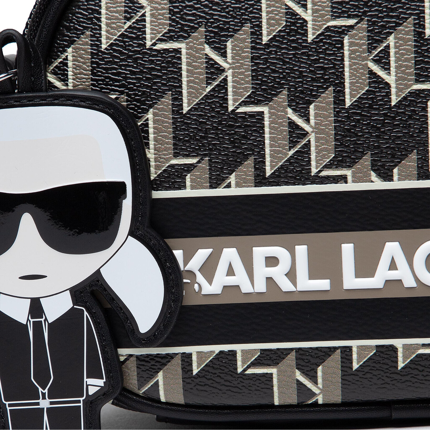 KARL LAGERFELD Дамска чанта 221W3012 Черен - Pepit.bg