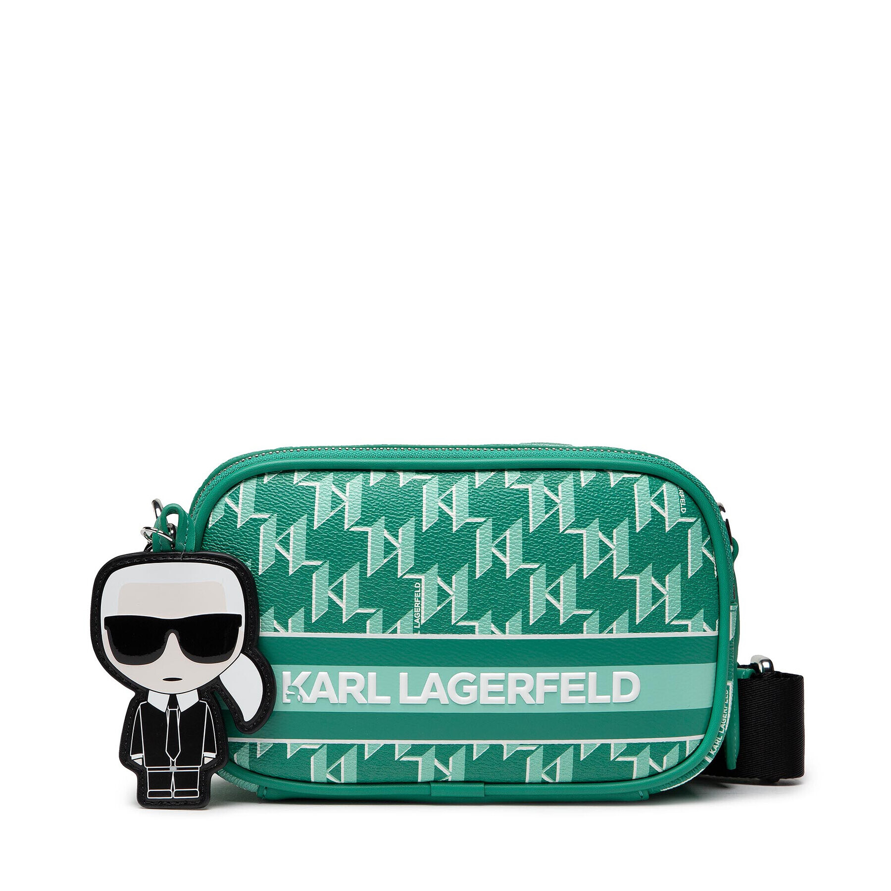 KARL LAGERFELD Дамска чанта 221W3012 Зелен - Pepit.bg