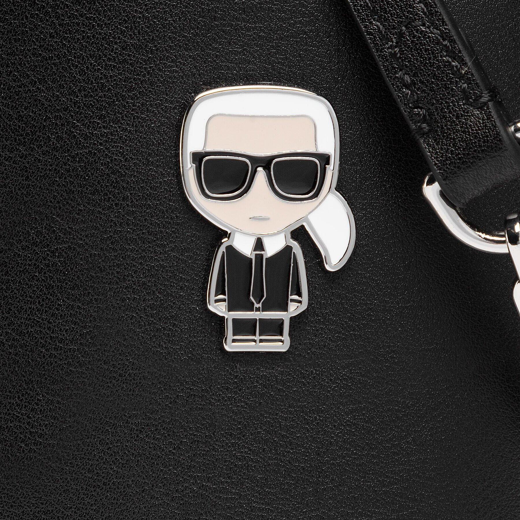 KARL LAGERFELD Дамска чанта 225W3009 Черен - Pepit.bg