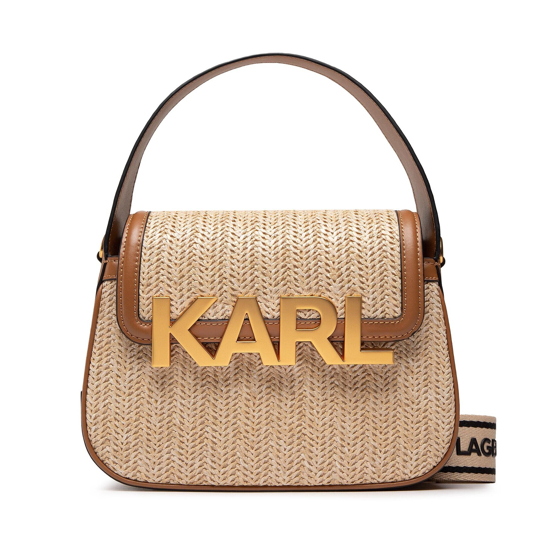 KARL LAGERFELD Дамска чанта 225W3110 Бежов - Pepit.bg