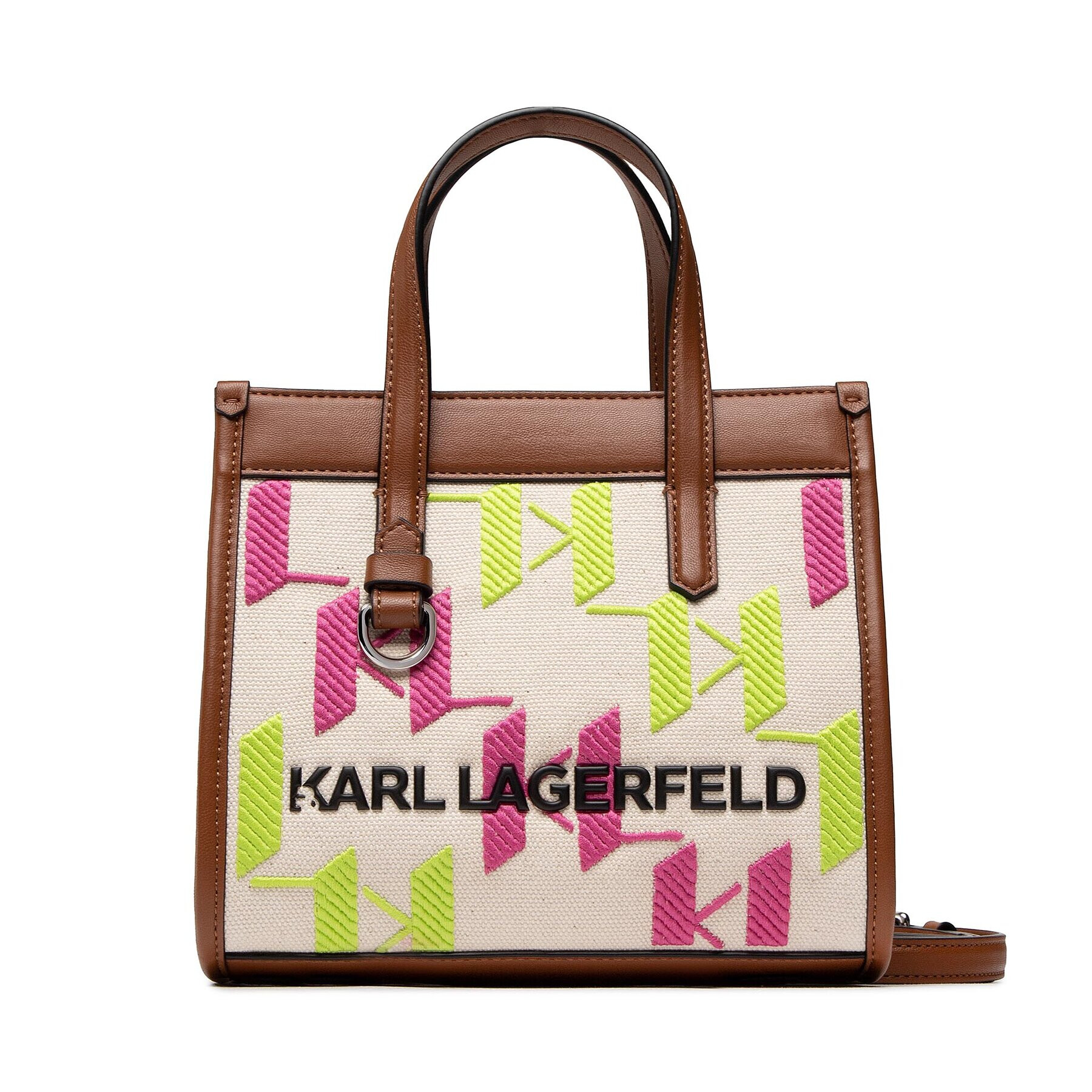 KARL LAGERFELD Дамска чанта 225W3151 Бежов - Pepit.bg