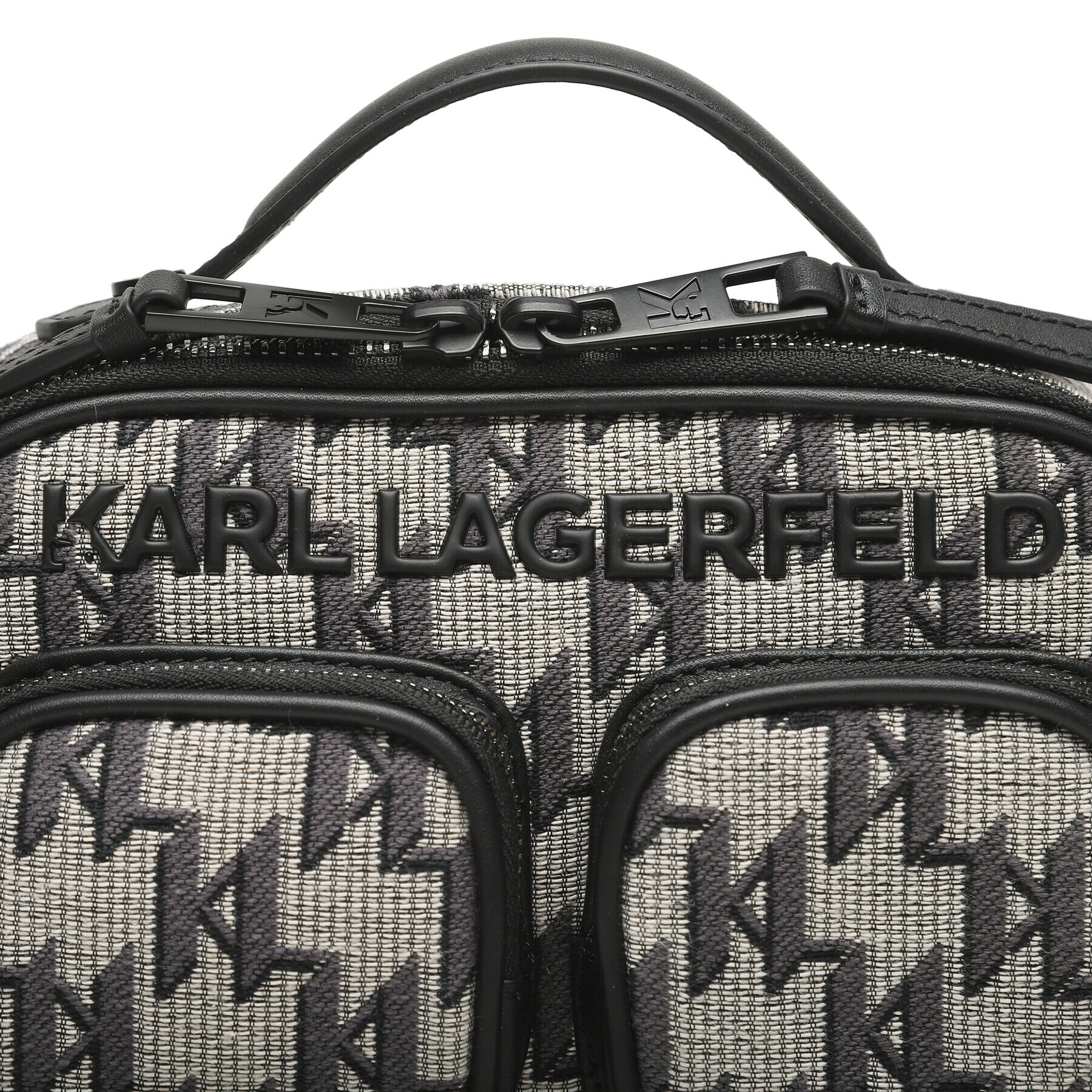 KARL LAGERFELD Дамска чанта 226W3024 Сив - Pepit.bg