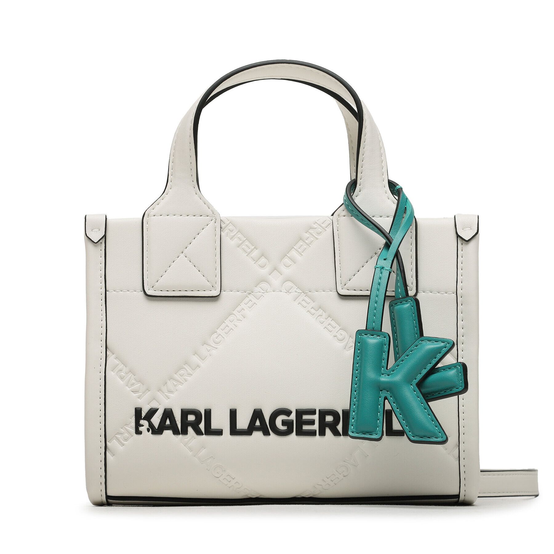 KARL LAGERFELD Дамска чанта 230W3031 Бял - Pepit.bg