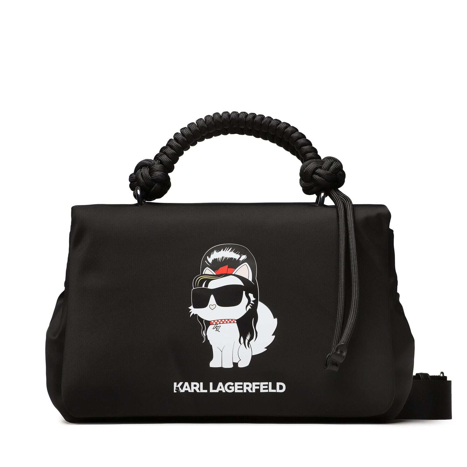 KARL LAGERFELD Дамска чанта 230W3056 Черен - Pepit.bg