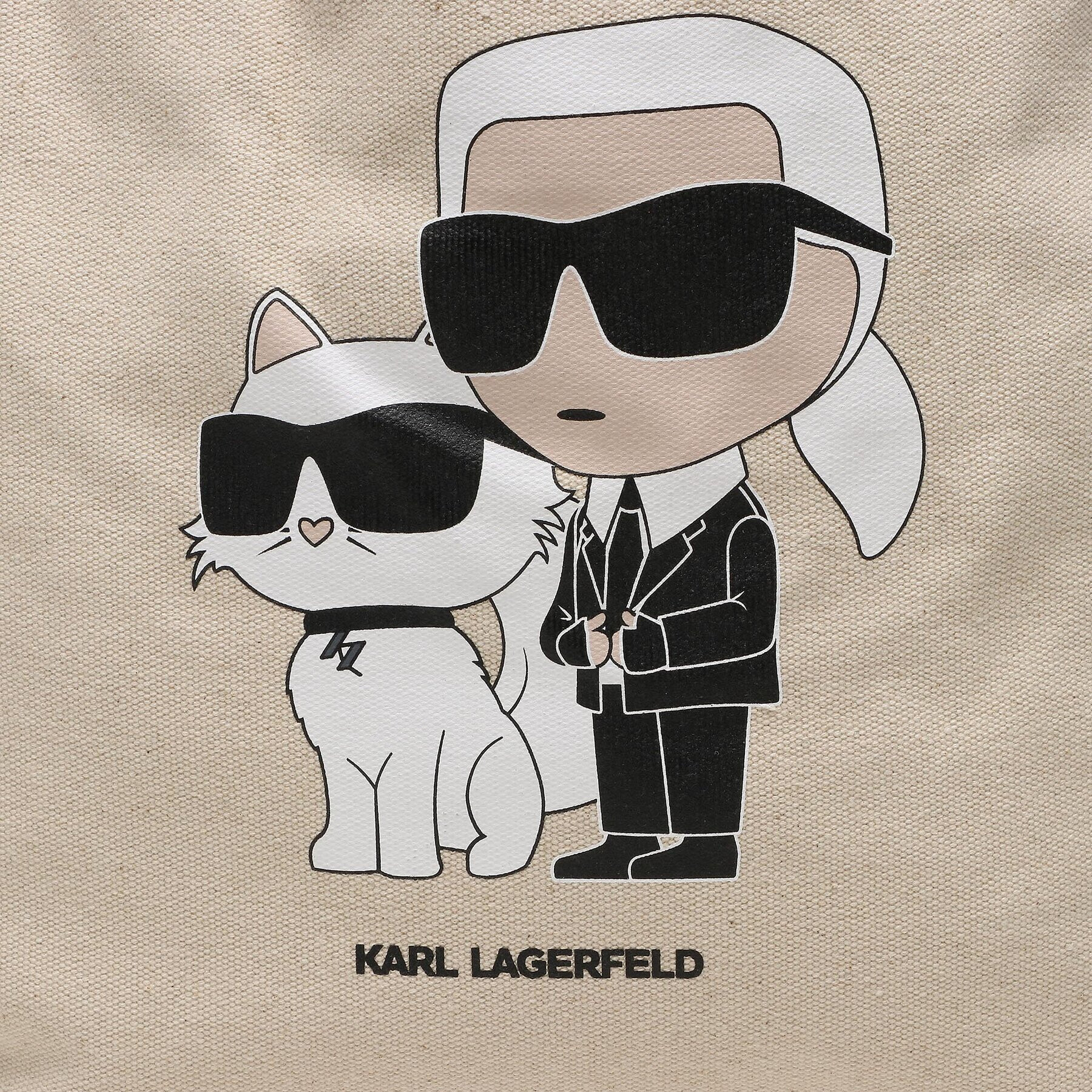 KARL LAGERFELD Дамска чанта 230W3179 Бежов - Pepit.bg