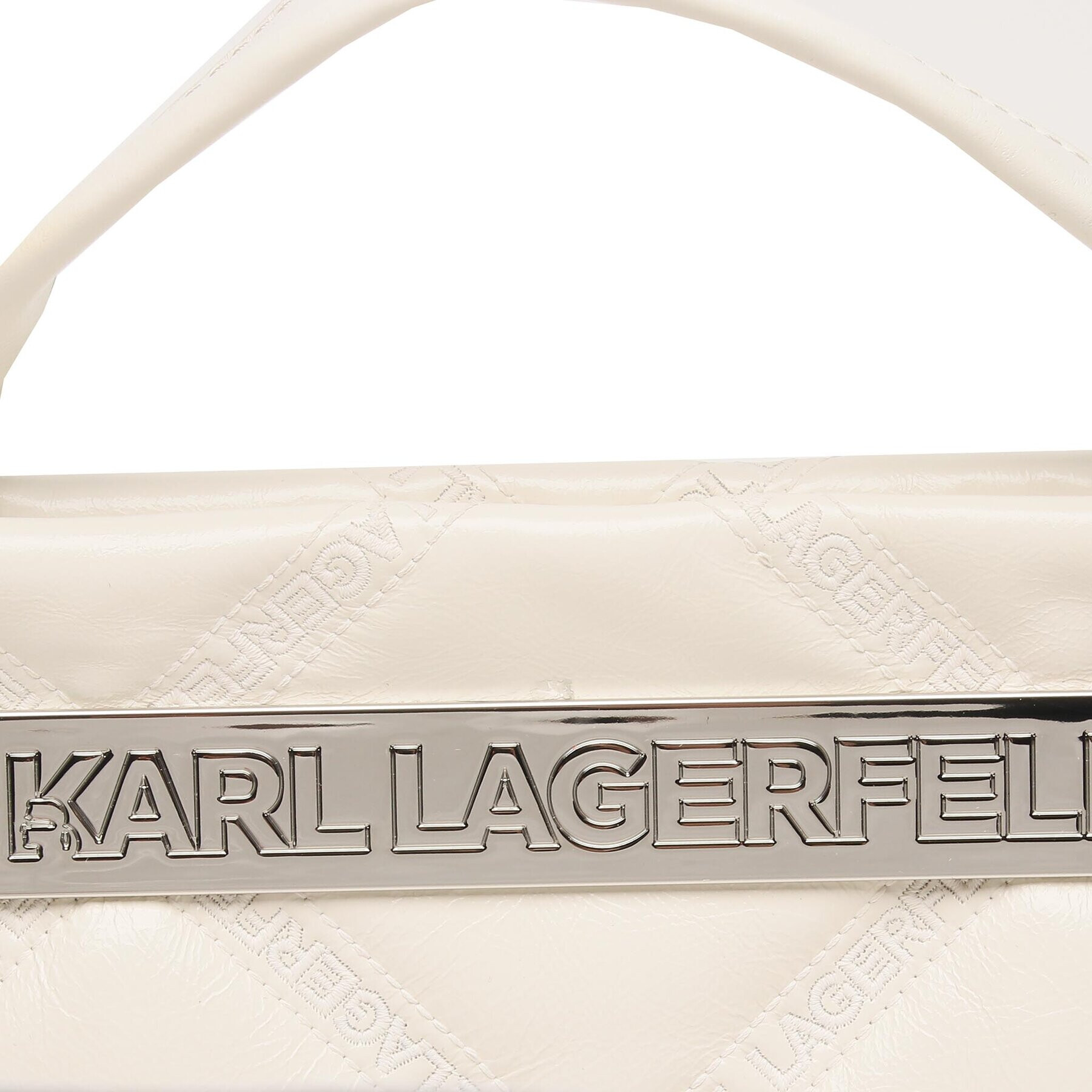 KARL LAGERFELD Дамска чанта 231W3034 Екрю - Pepit.bg