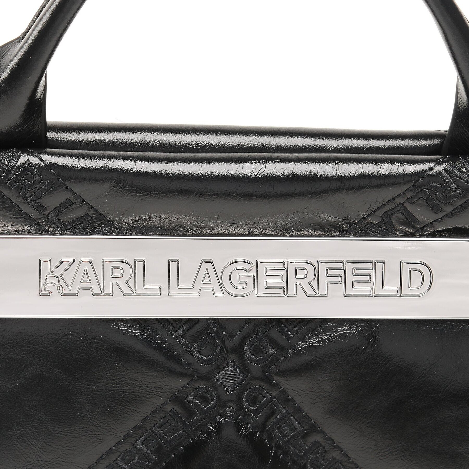 KARL LAGERFELD Дамска чанта 231W3035 Черен - Pepit.bg