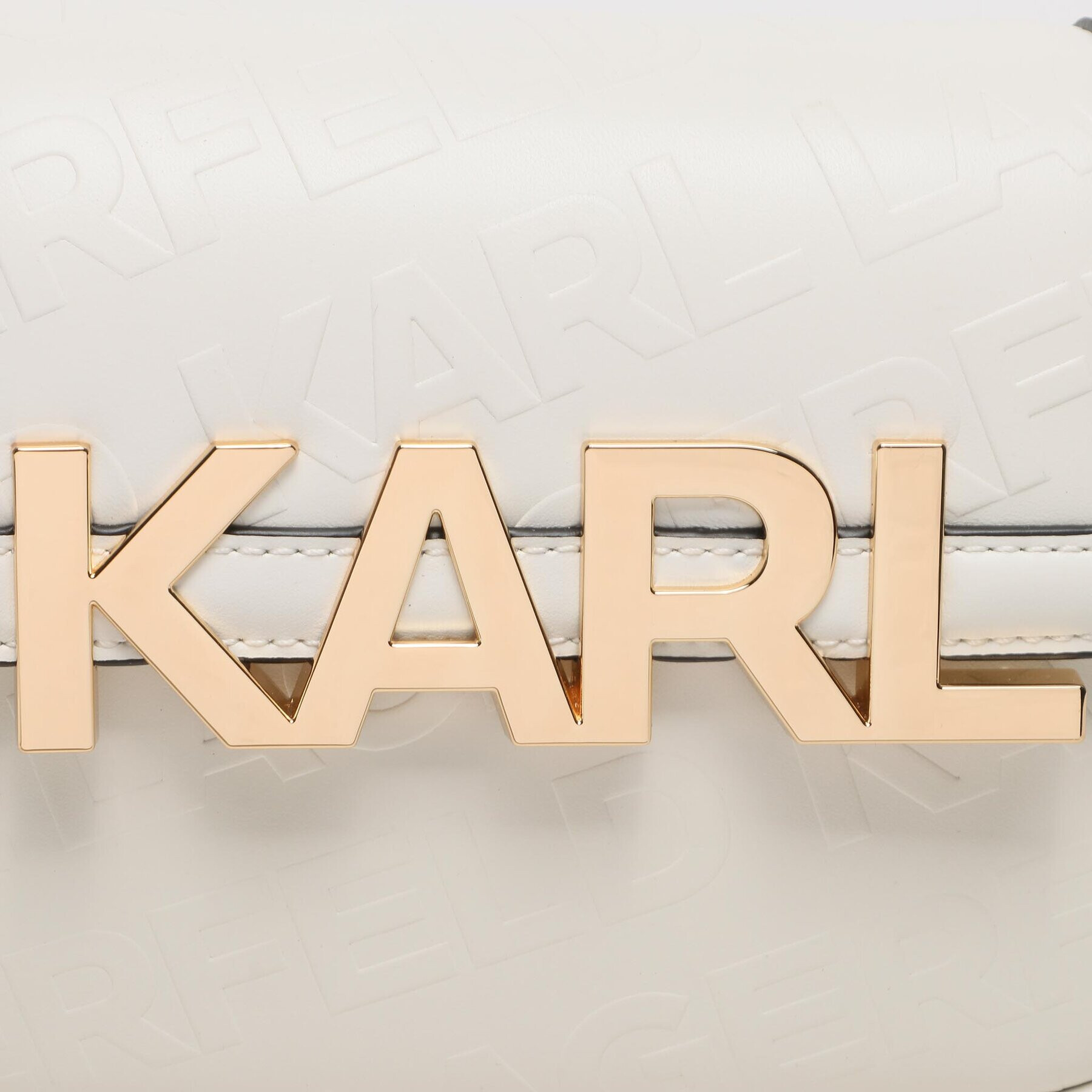 KARL LAGERFELD Дамска чанта 231W3037 Екрю - Pepit.bg