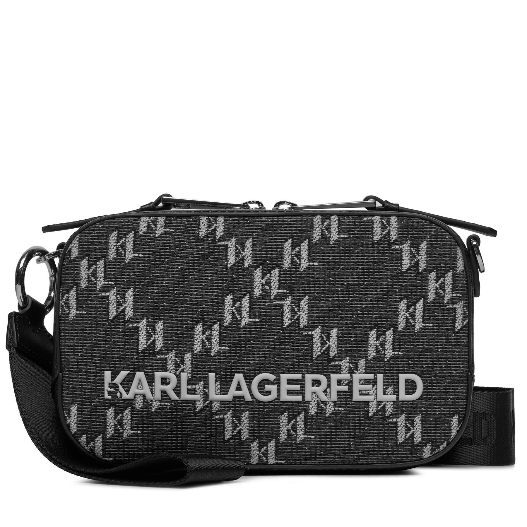 KARL LAGERFELD Дамска чанта 236W3028 Сив - Pepit.bg