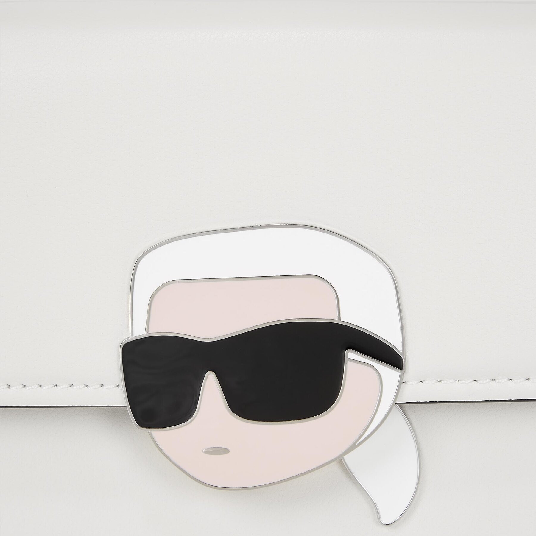 KARL LAGERFELD Дамска чанта 240W3084 Бял - Pepit.bg