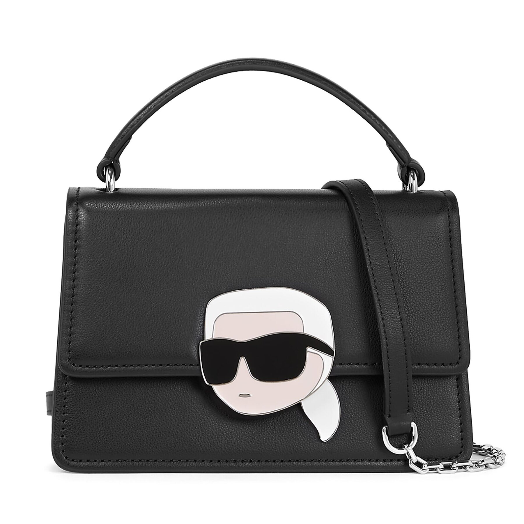 KARL LAGERFELD Дамска чанта 240W3084 Черен - Pepit.bg