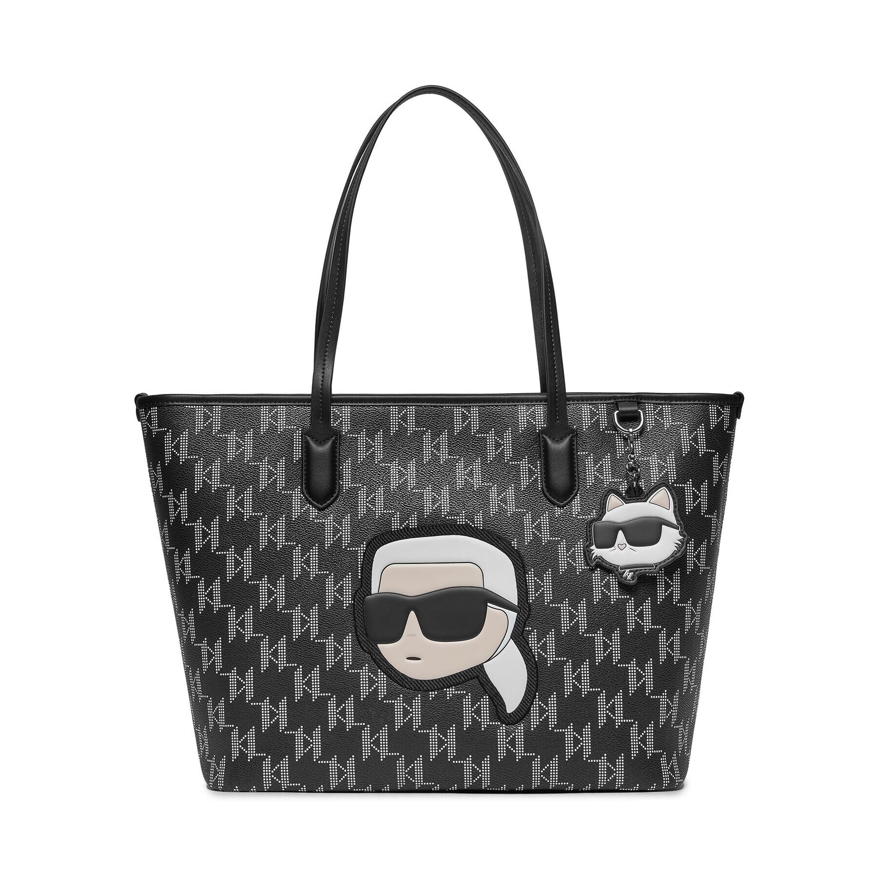 KARL LAGERFELD Дамска чанта 240W3087 Черен - Pepit.bg