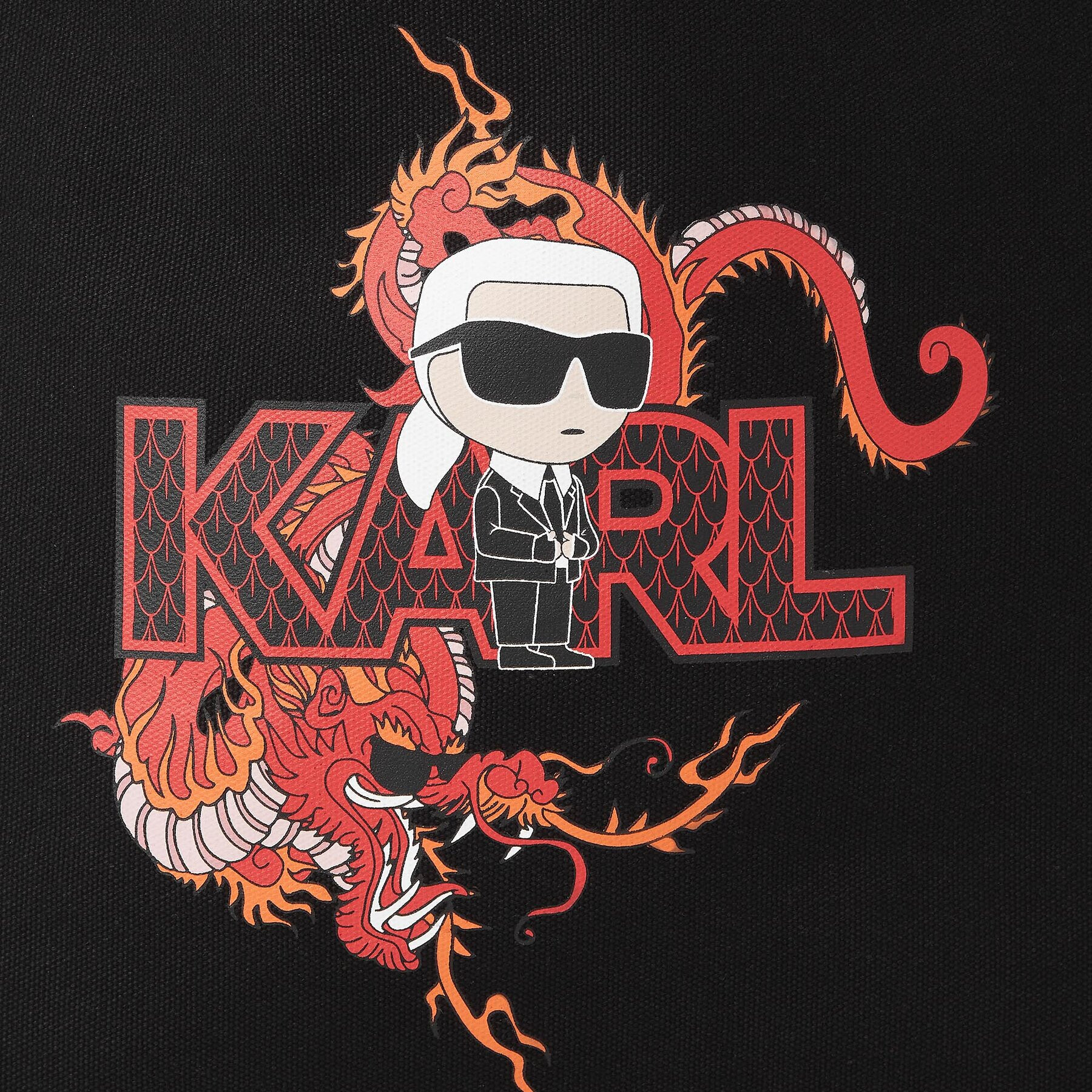 KARL LAGERFELD Дамска чанта 240W3894 Черен - Pepit.bg