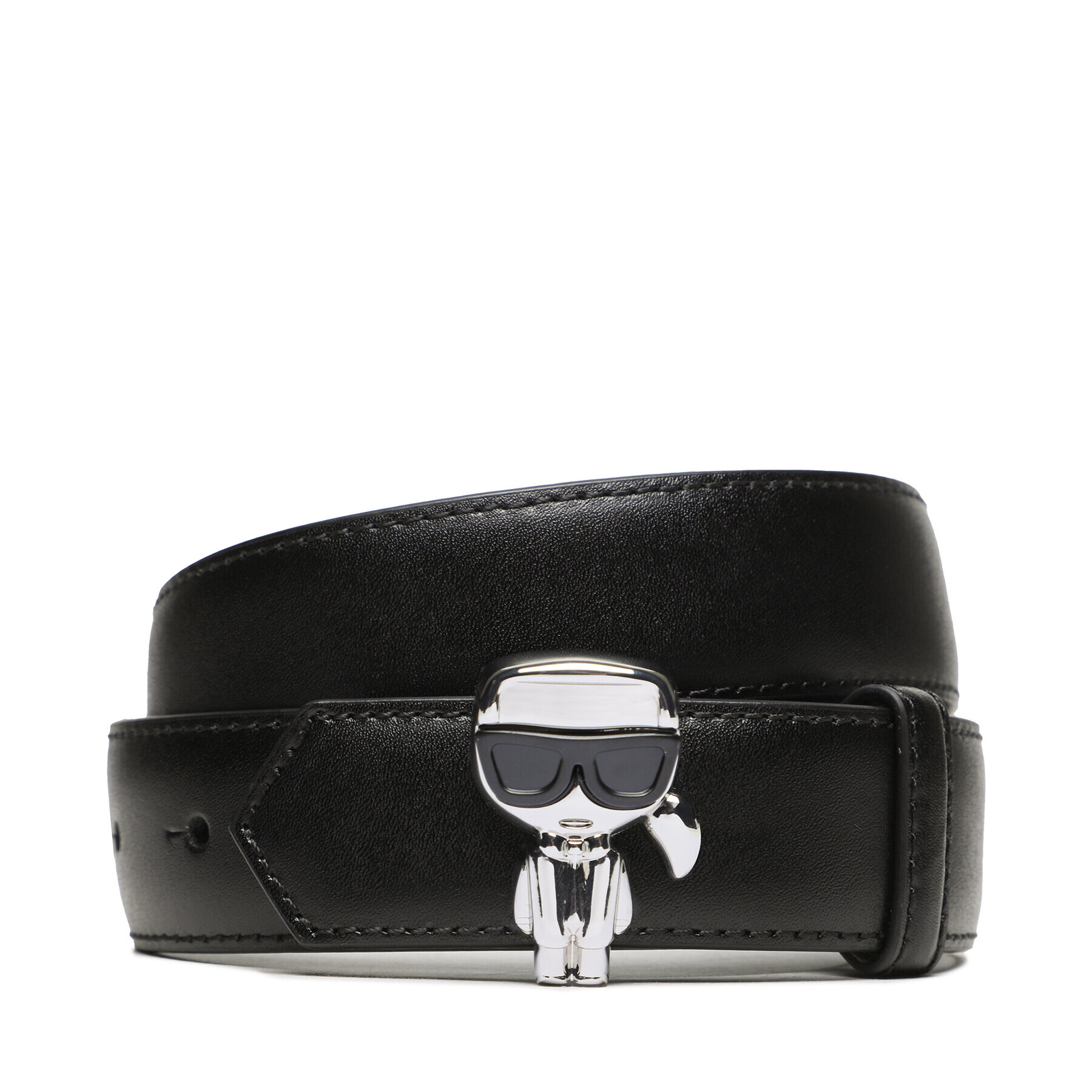 KARL LAGERFELD Дамски колан 230W3102 Черен - Pepit.bg