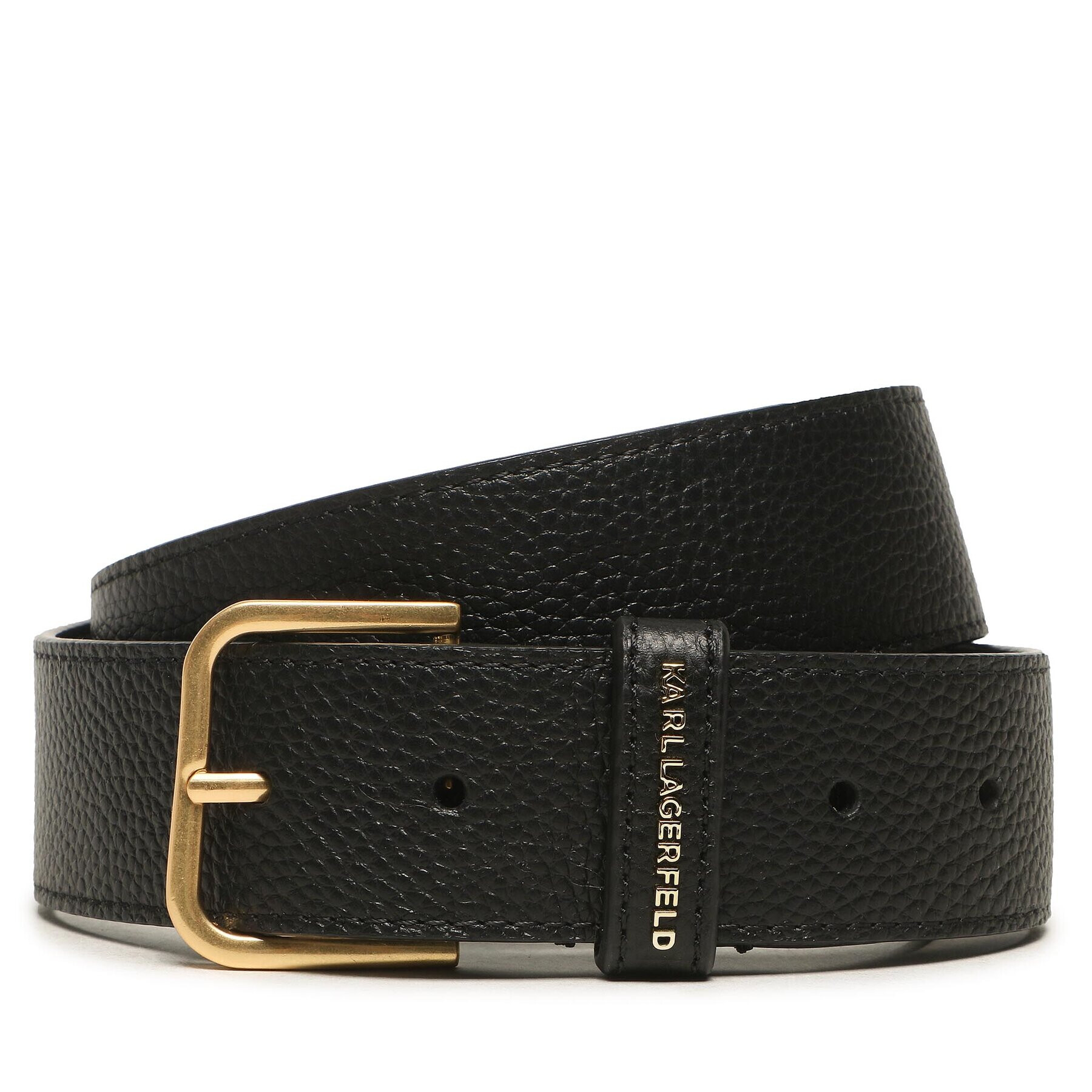 KARL LAGERFELD Дамски колан 230W3103 Черен - Pepit.bg