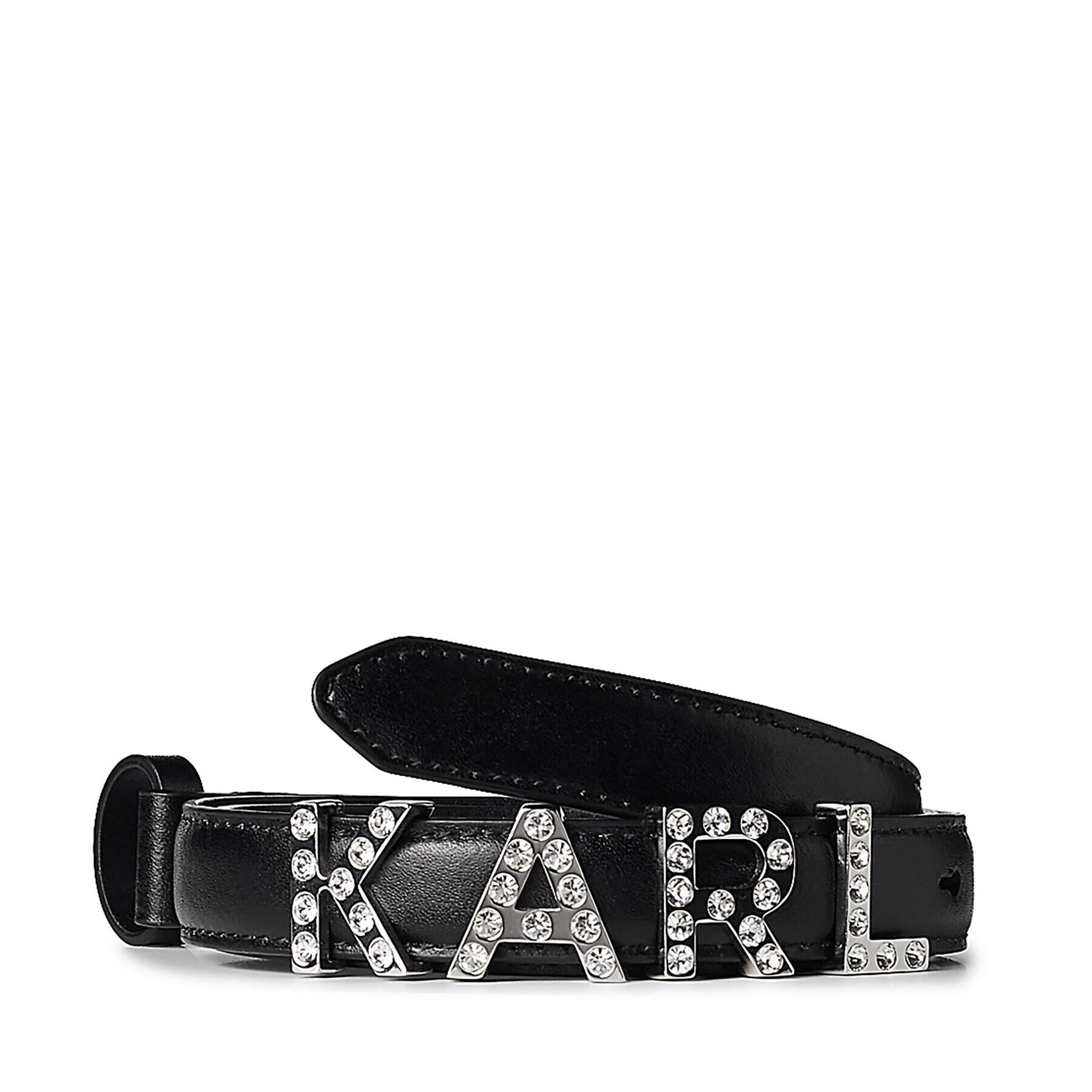 KARL LAGERFELD Дамски колан 230W3104 Черен - Pepit.bg