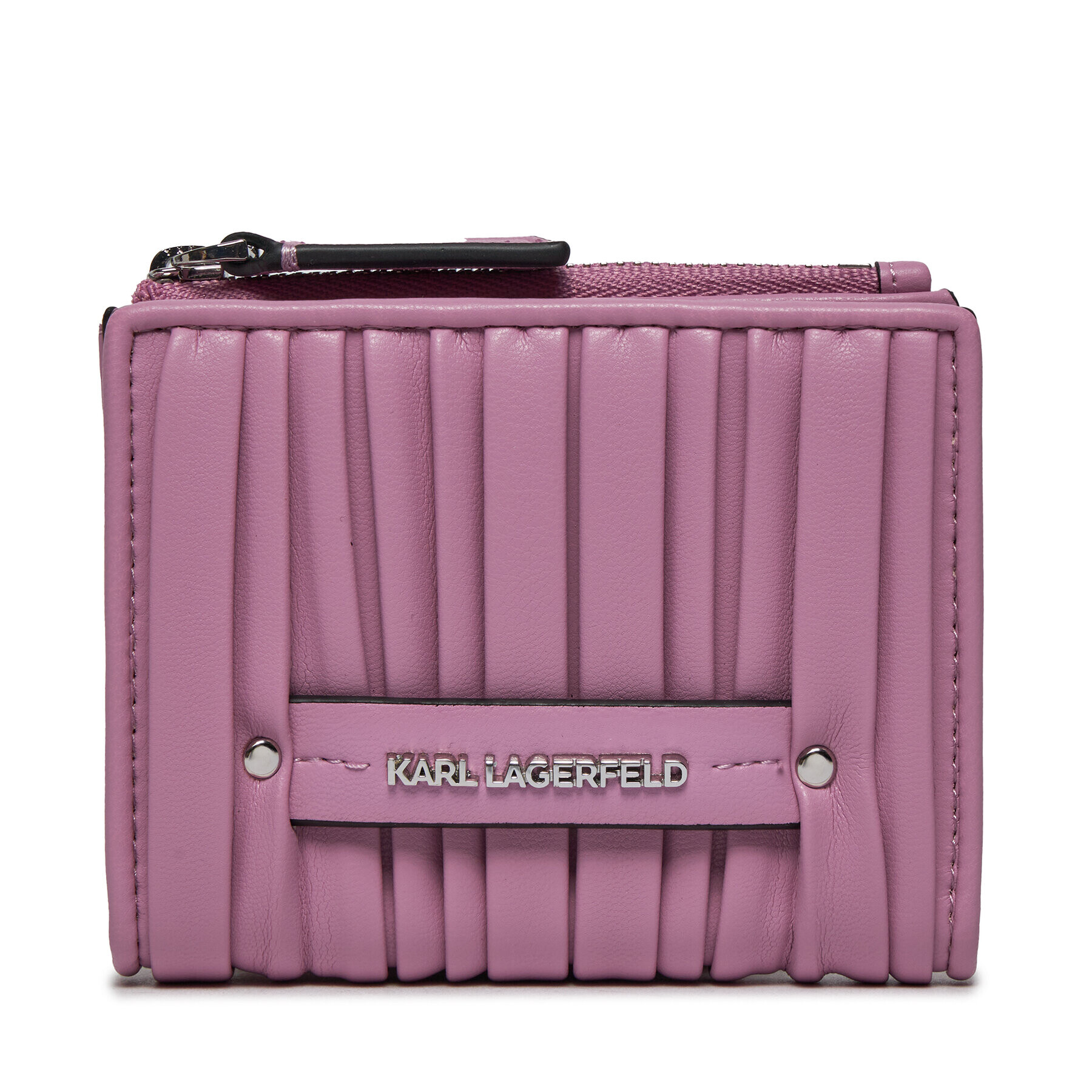 KARL LAGERFELD Дамски портфейл 231W3221 Розов - Pepit.bg