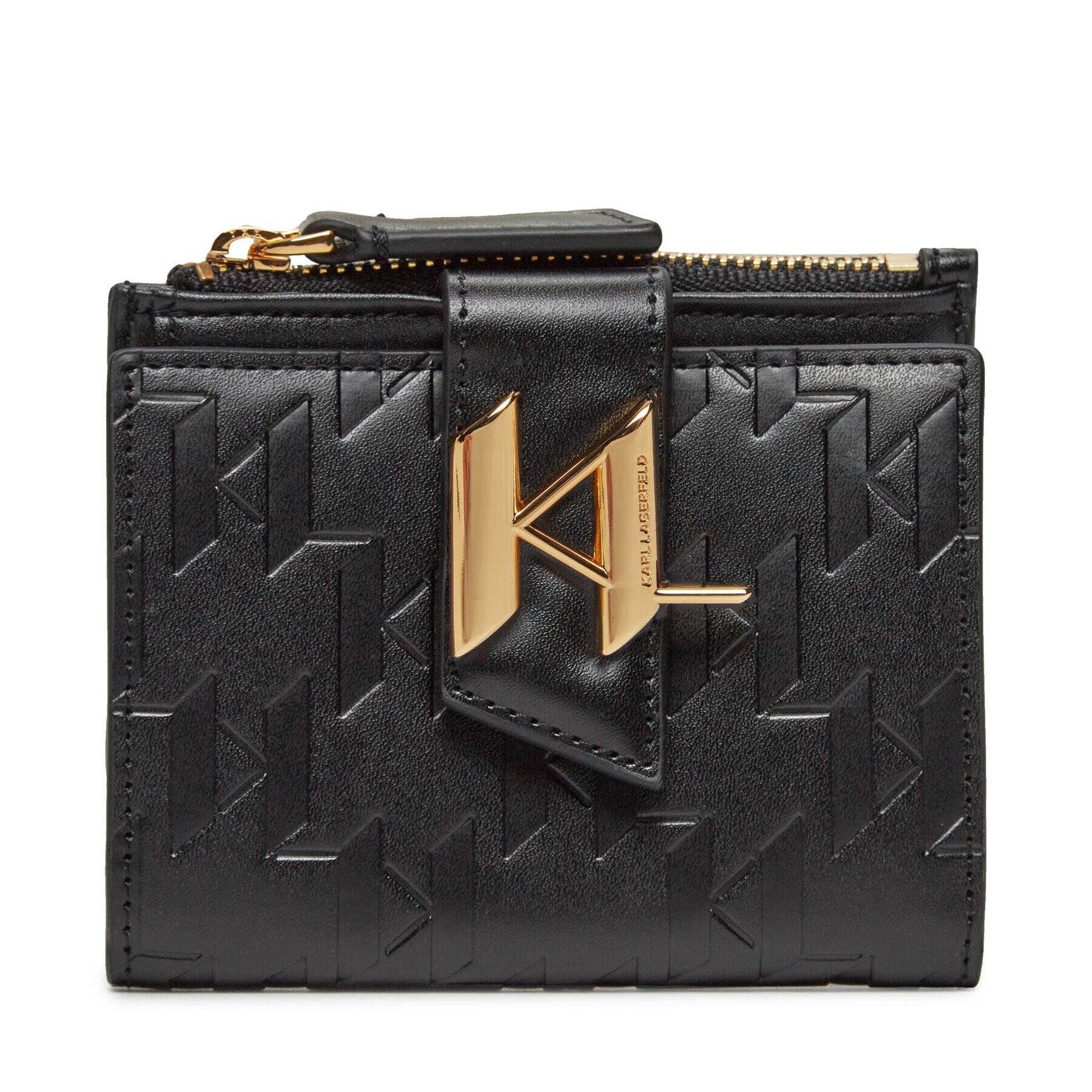 KARL LAGERFELD Дамски портфейл 235W3213 Черен - Pepit.bg