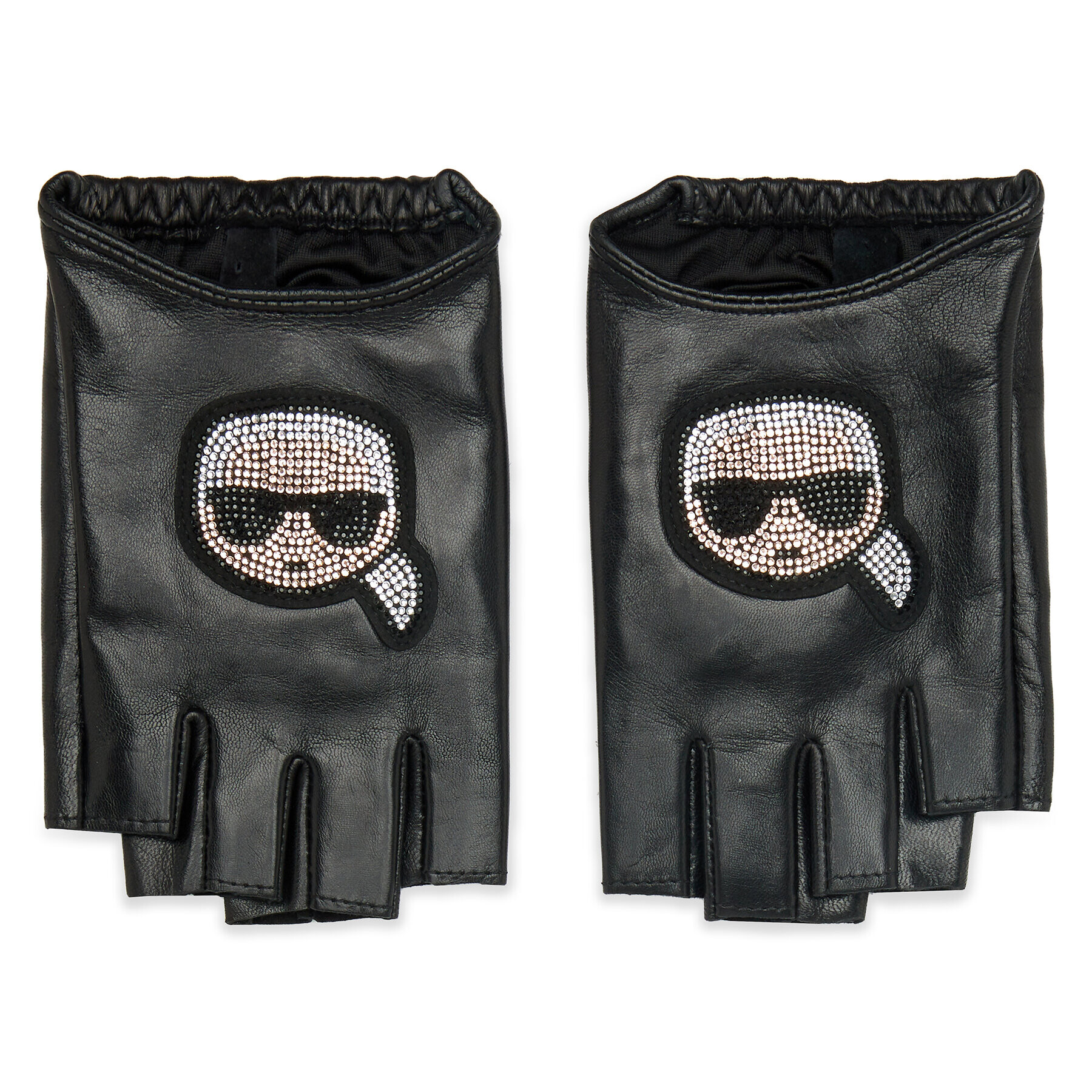 KARL LAGERFELD Дамски ръкавици 226W3604 Черен - Pepit.bg