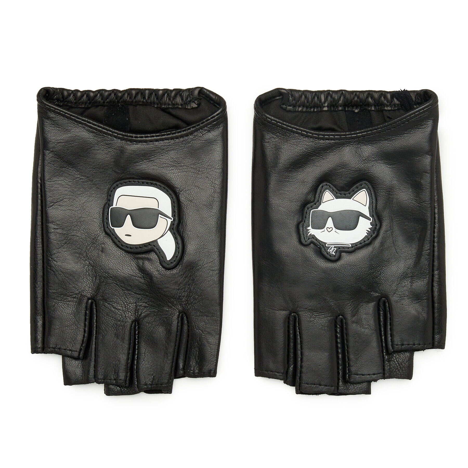 KARL LAGERFELD Дамски ръкавици 230W3601 Черен - Pepit.bg