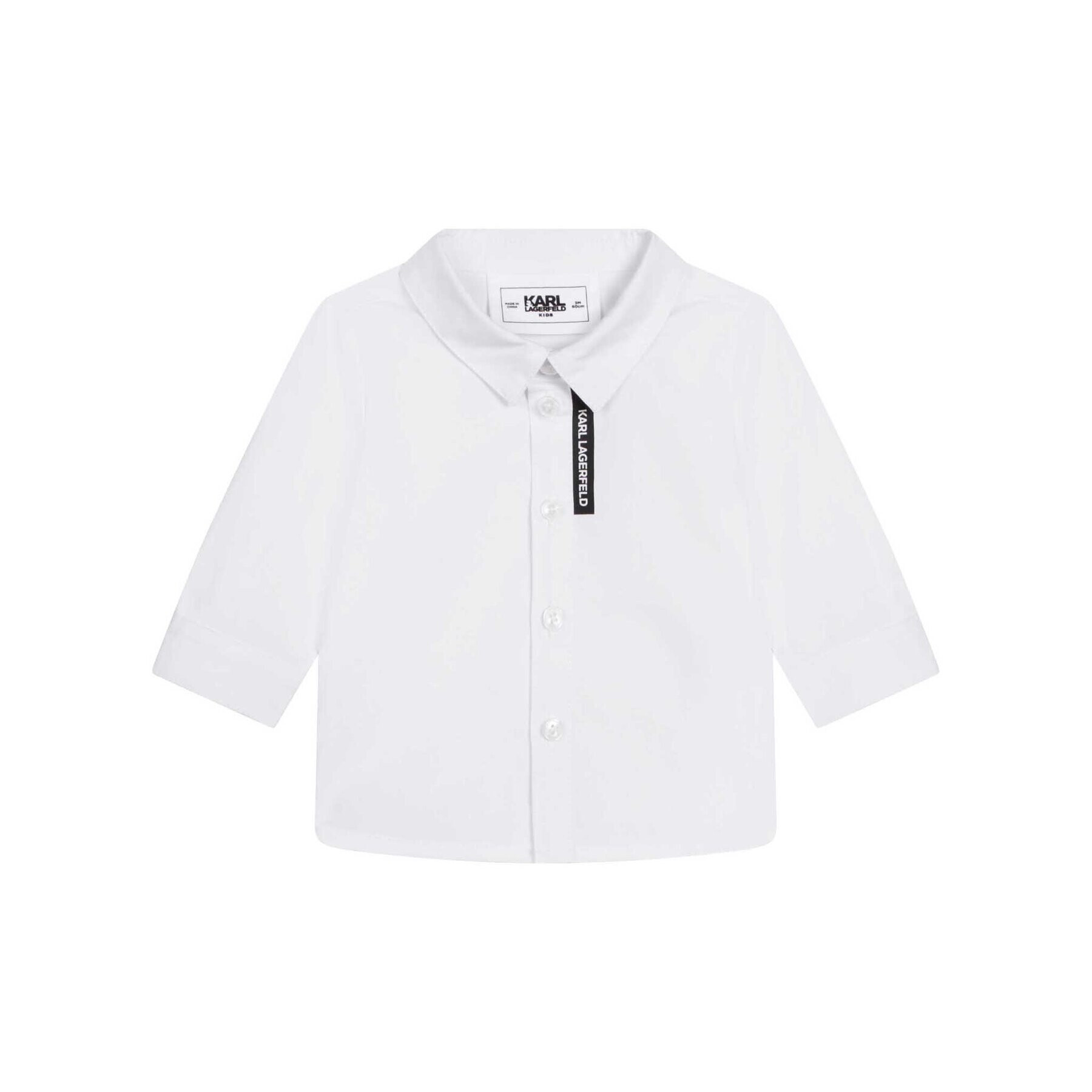 Karl Lagerfeld Kids Детски комплект Z98134 Бял Regular Fit - Pepit.bg