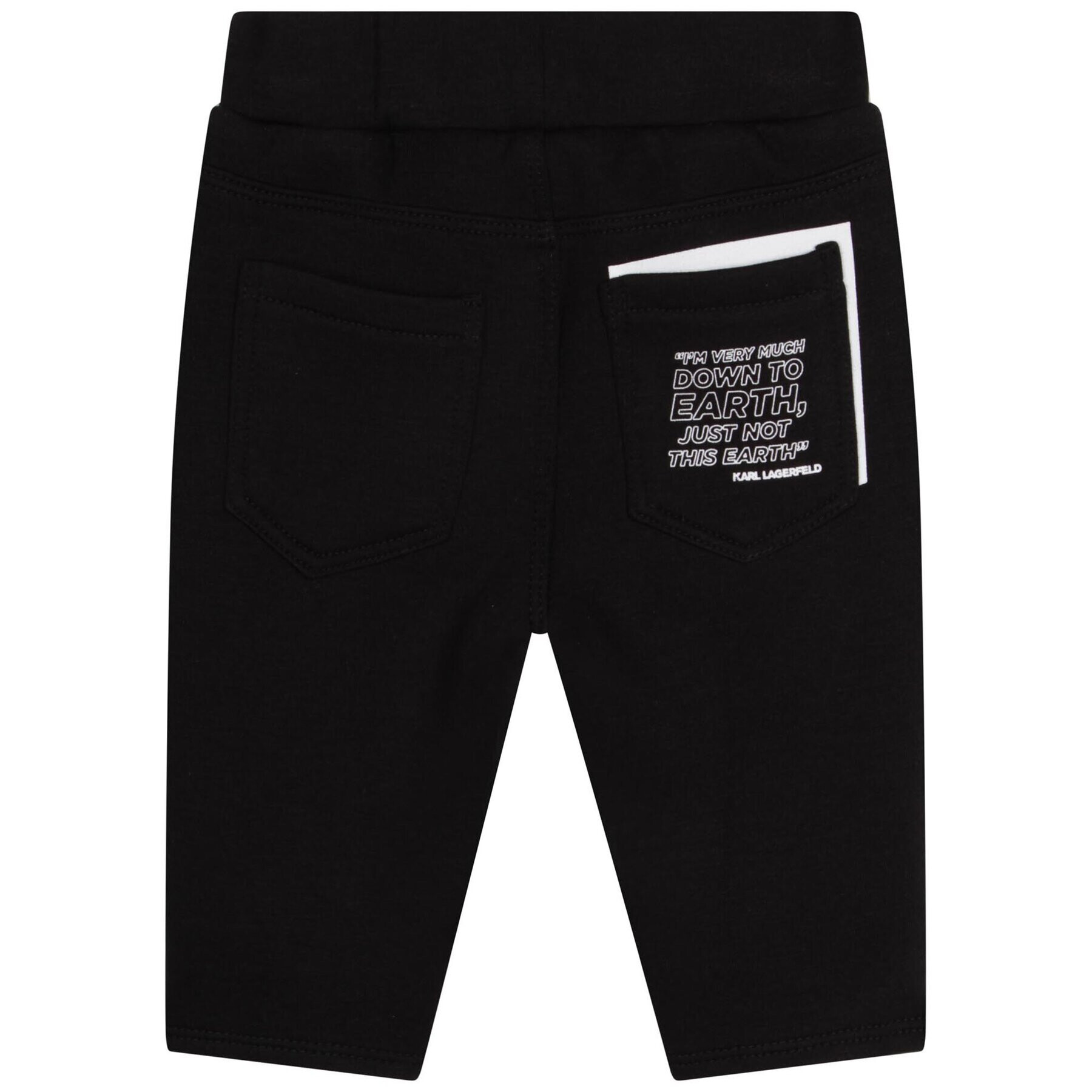 Karl Lagerfeld Kids Детски комплект Z98134 Бял Regular Fit - Pepit.bg