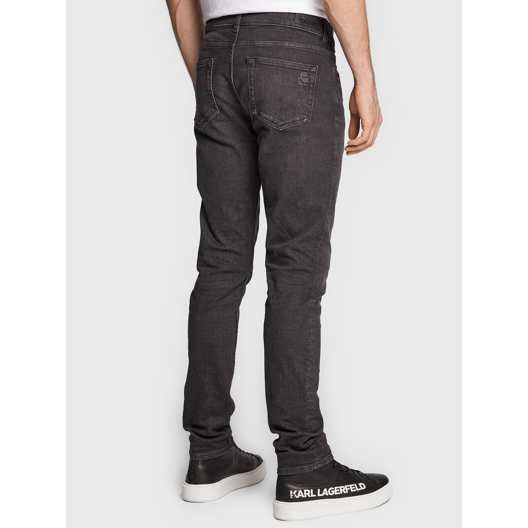 KARL LAGERFELD Дънки 265801 524835 Черен Slim Fit - Pepit.bg