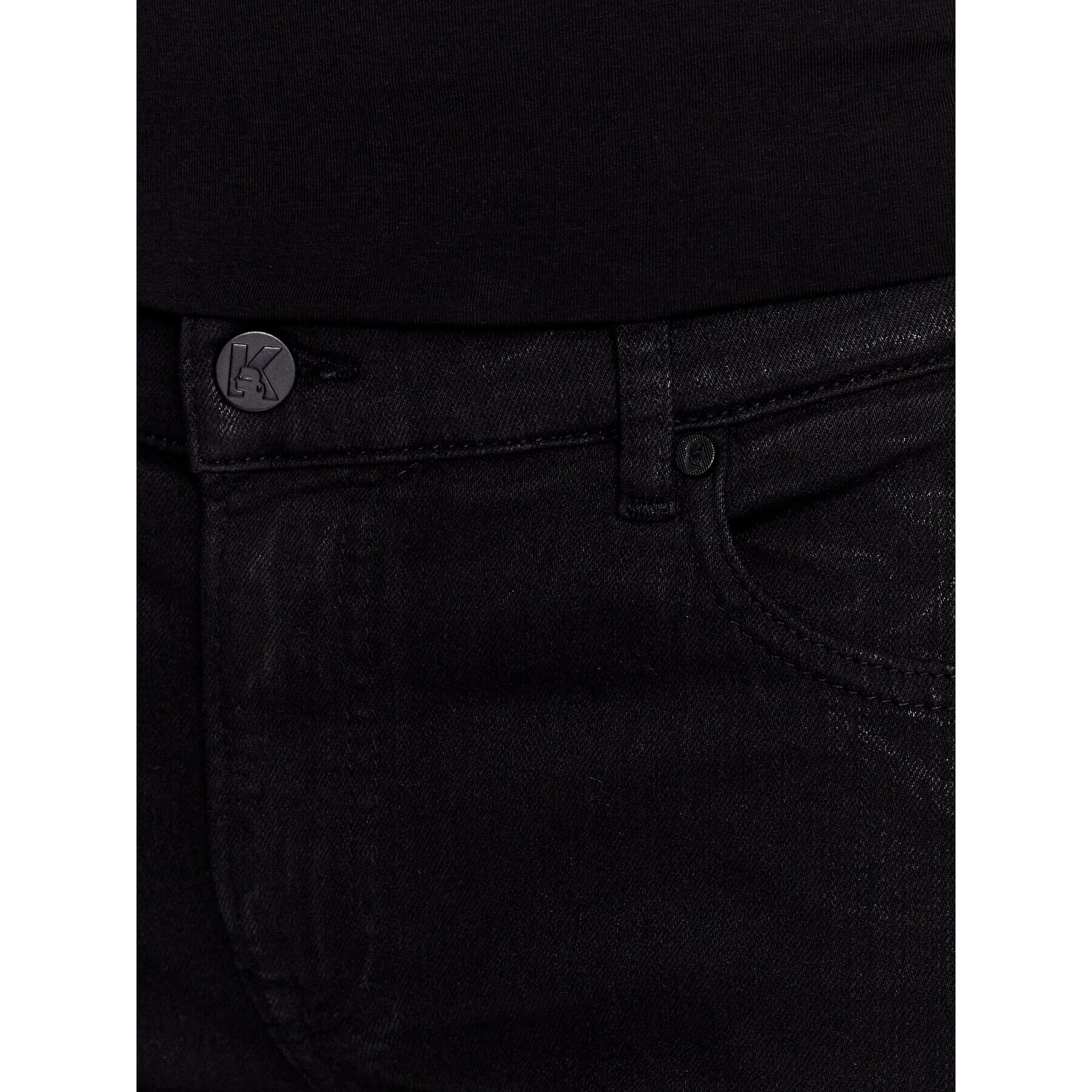 KARL LAGERFELD Дънки 265801 524842 Черен Regular Fit - Pepit.bg