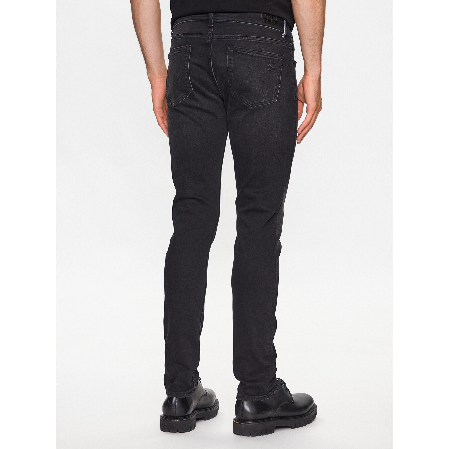 KARL LAGERFELD Дънки 265801 532835 Черен Slim Fit - Pepit.bg