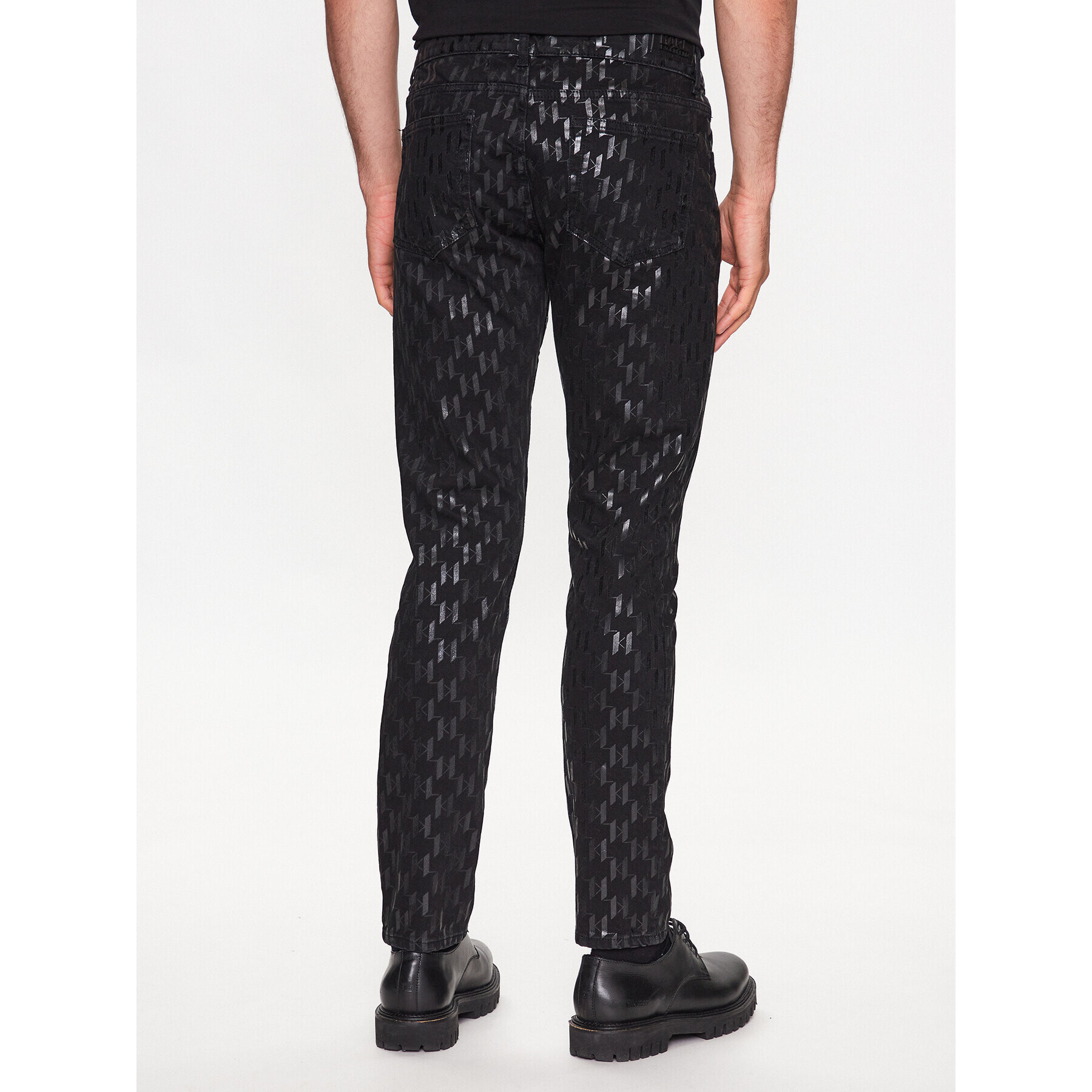 KARL LAGERFELD Дънки 265801 532859 Черен Slim Fit - Pepit.bg
