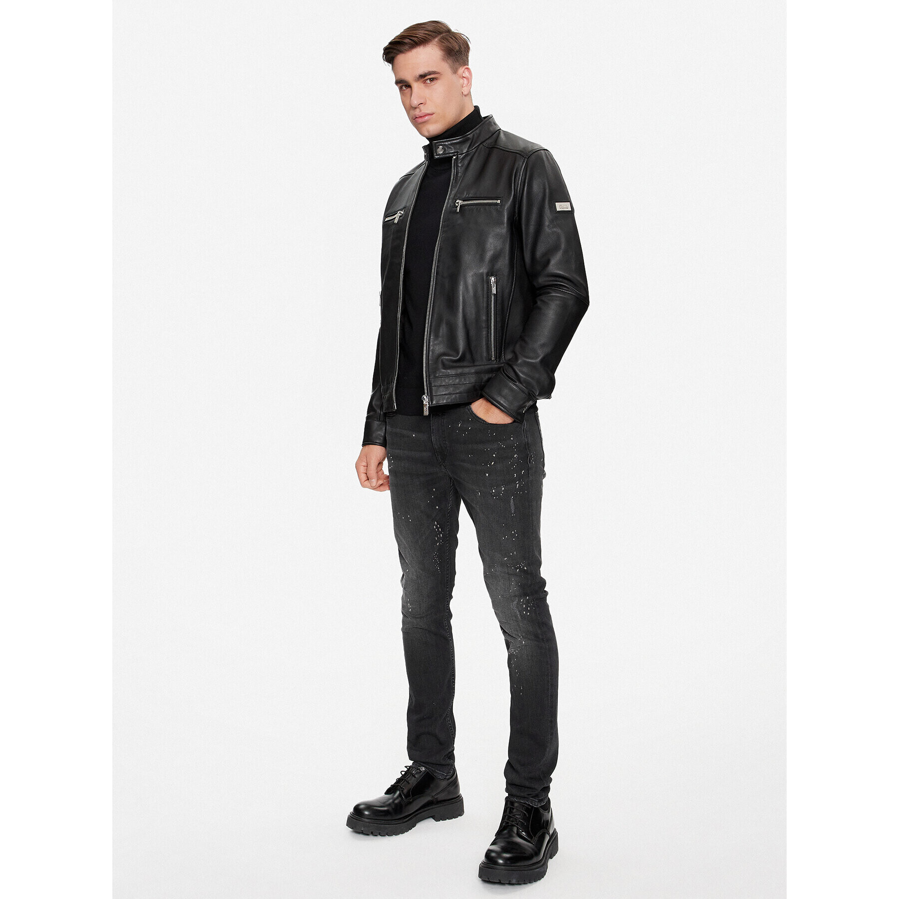 KARL LAGERFELD Дънки 265801 534832 Черен Slim Fit - Pepit.bg