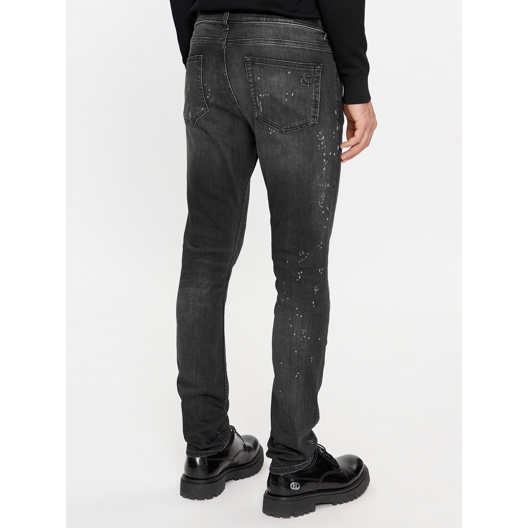 KARL LAGERFELD Дънки 265801 534832 Черен Slim Fit - Pepit.bg