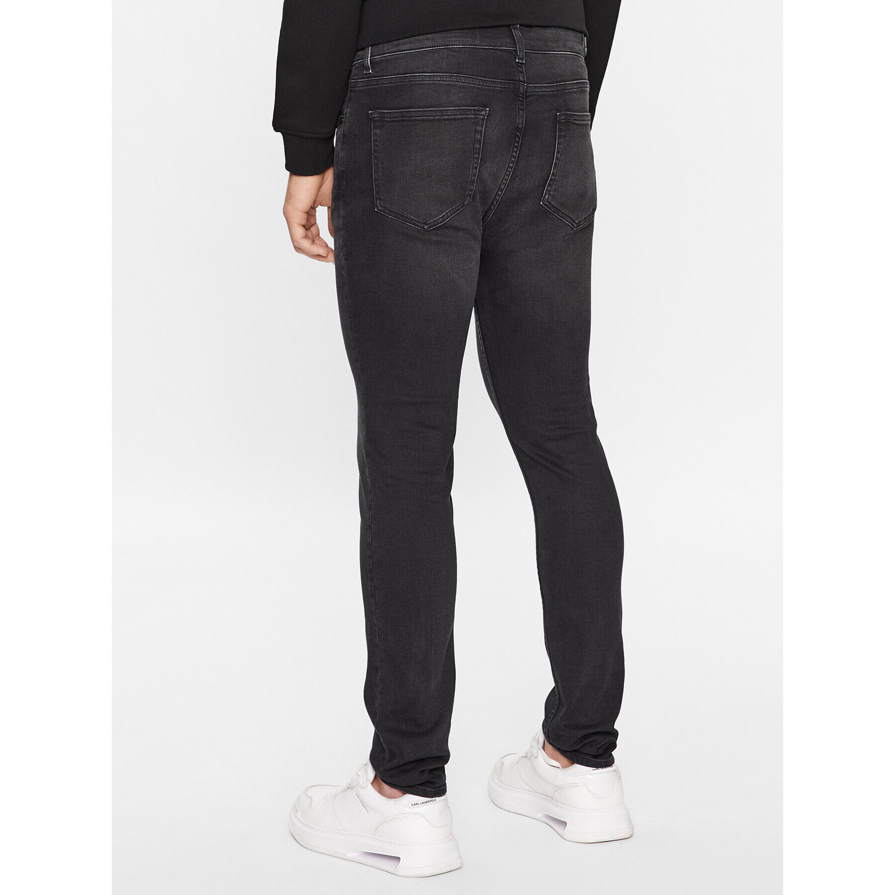 KARL LAGERFELD Дънки 265801 534835 Черен Slim Fit - Pepit.bg