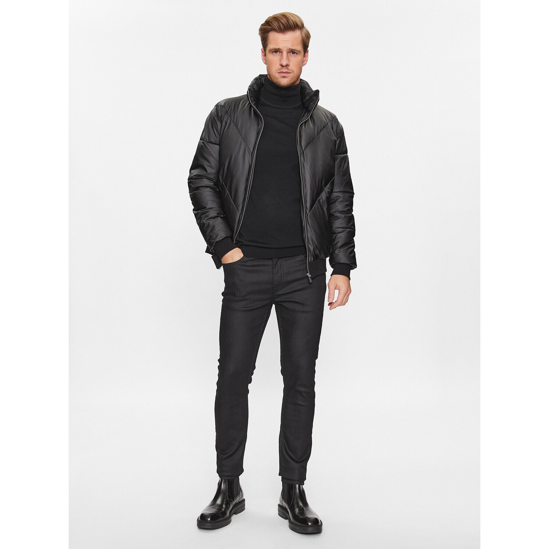 KARL LAGERFELD Дънки 265801 534842 Черен Slim Fit - Pepit.bg