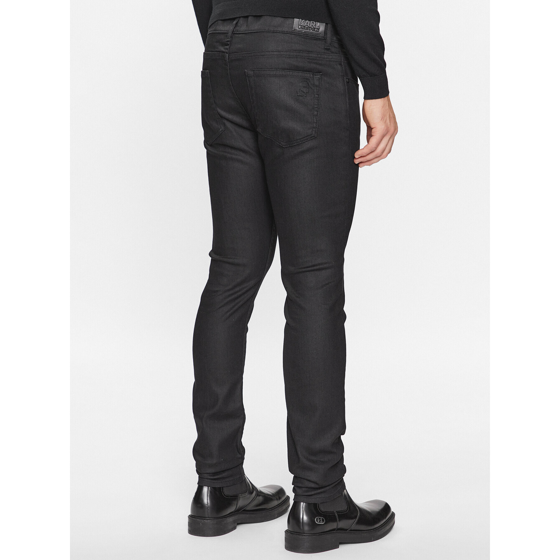 KARL LAGERFELD Дънки 265801 534842 Черен Slim Fit - Pepit.bg